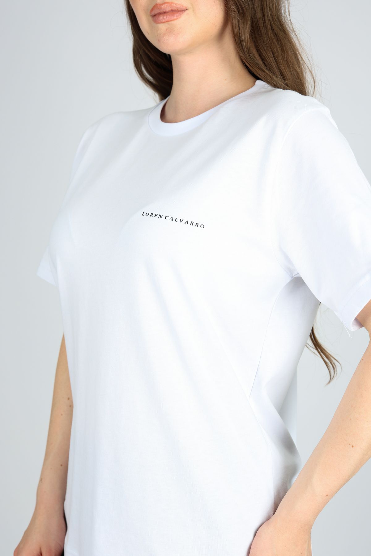 loren calvarro Unisex Kadın/Erkek oversize T-shirt