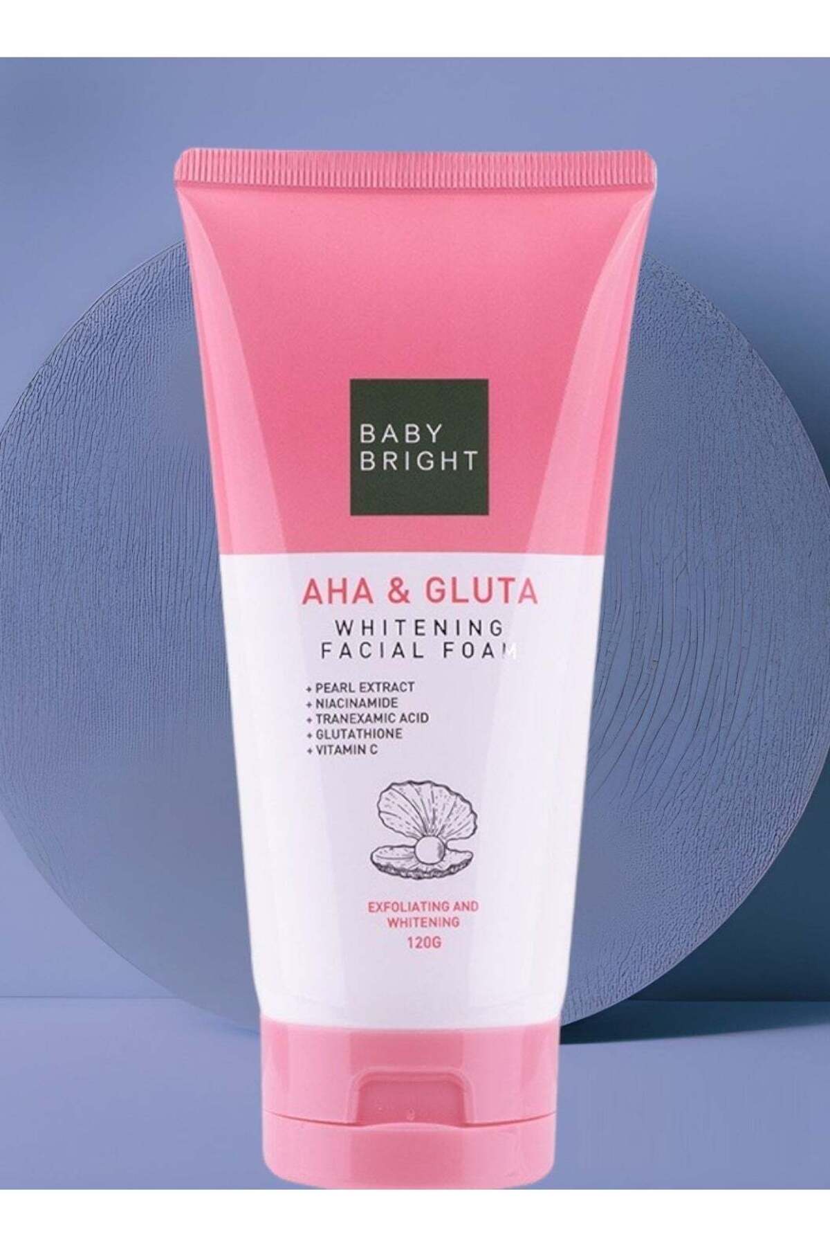 glutathione for babies unbranded Baby Bright Thai Whitening Face Foam with Lactic Acid and Gluta