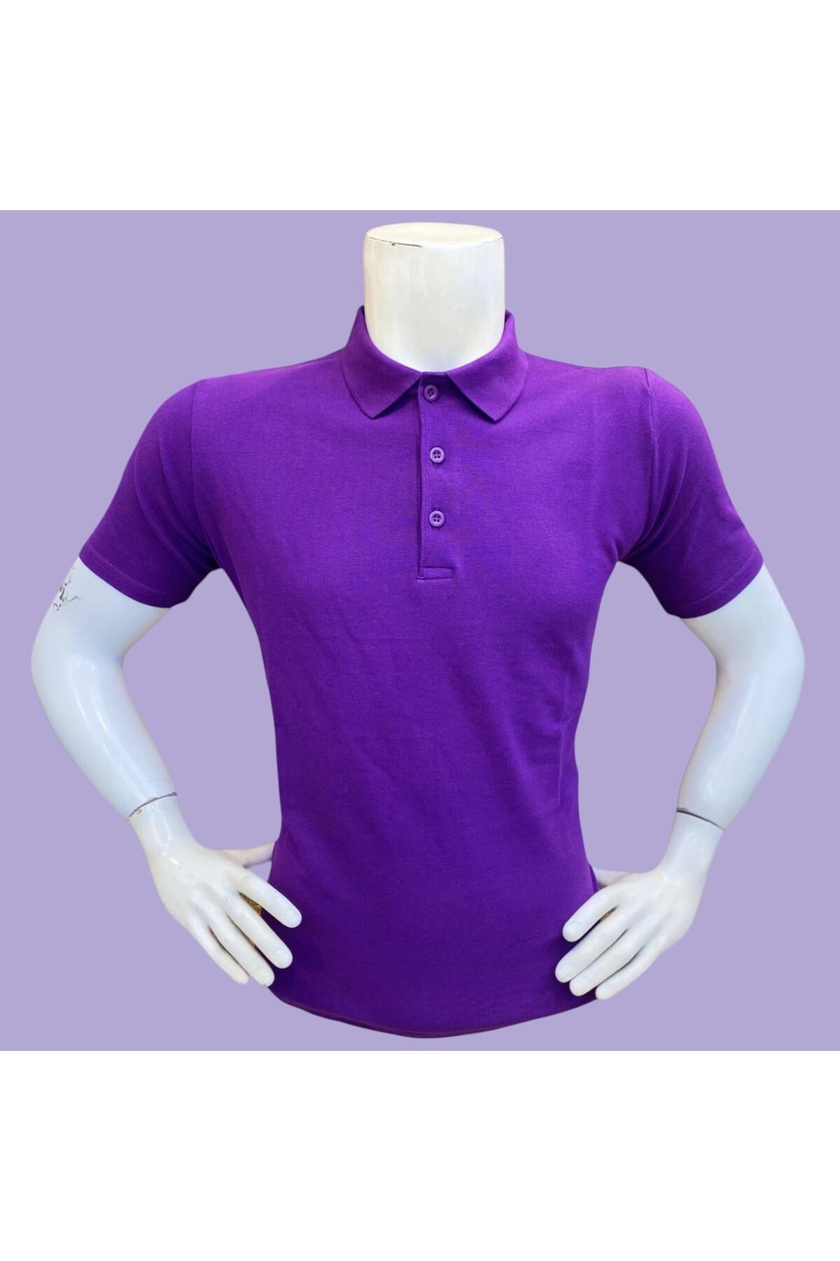 GÖMLEK GALERİSİ Erkek %100 Pamuk Regular Kesim Polo Yaka Yazlık T-Shirt