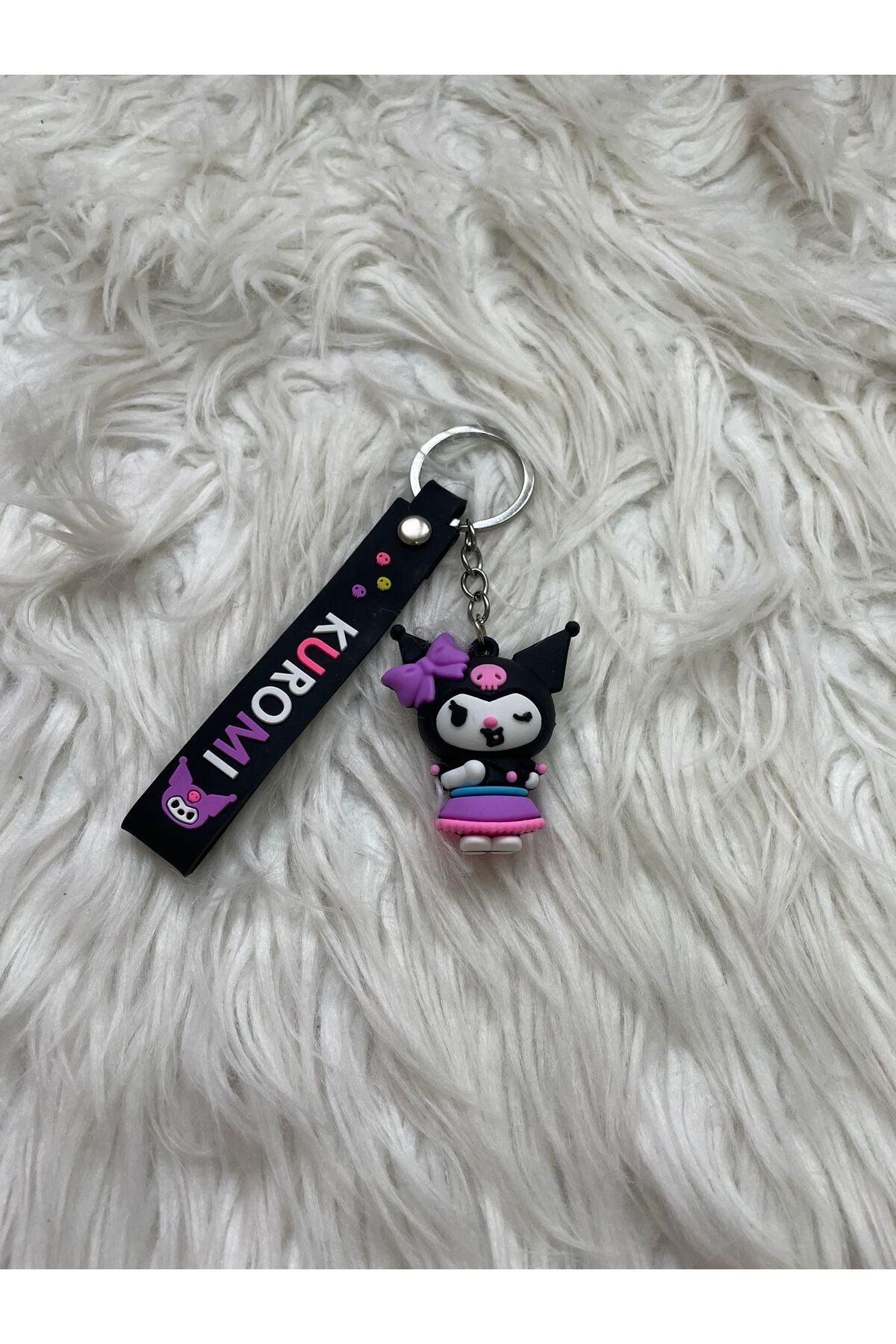 Minik Tutku 3D Kuromi Anahtarlık Ve Çanta Aksesuarı (6 Farklı Figür)
