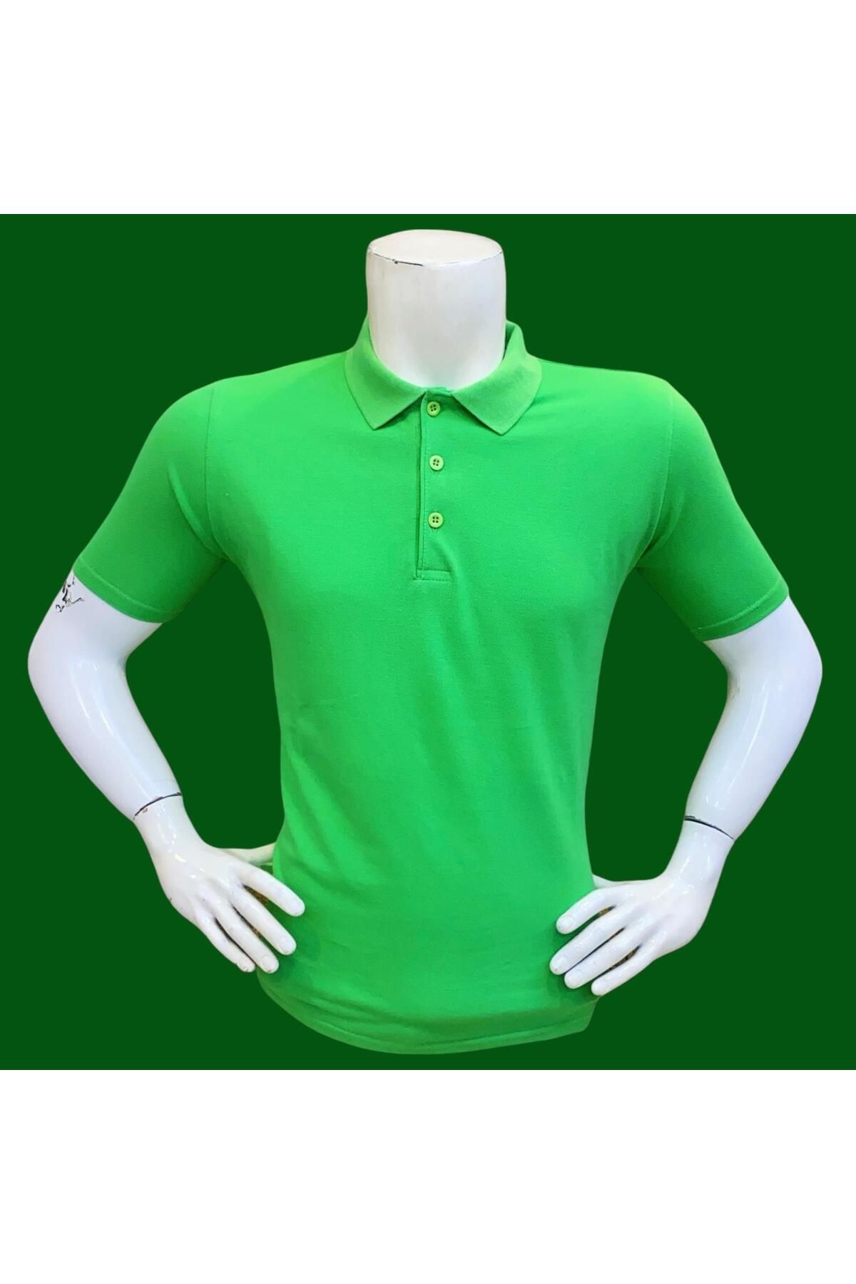 GÖMLEK GALERİSİ Erkek %100 Pamuk Regular Kesim Polo Yaka Yazlık T-Shirt