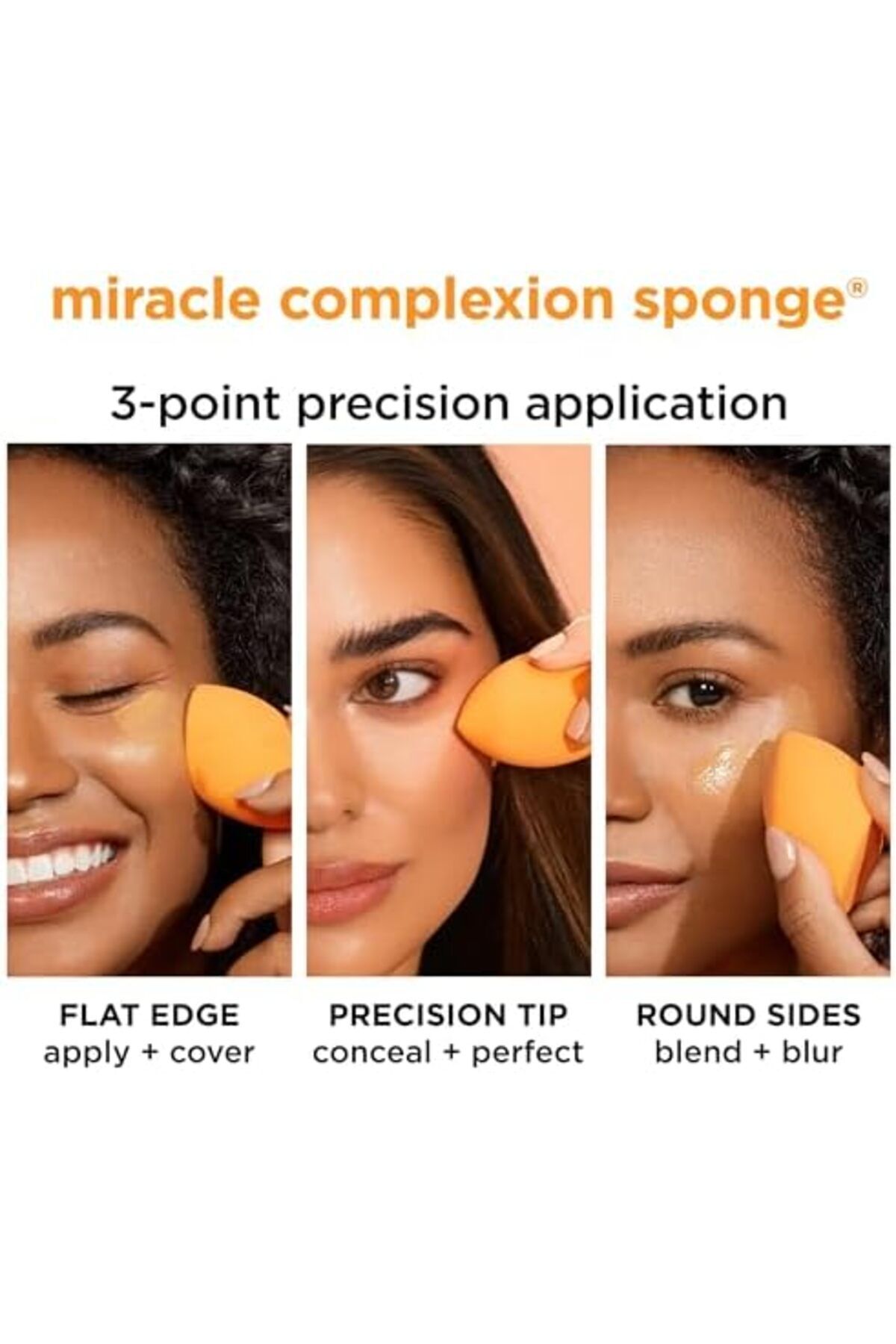 Real Techniques-4-Piece Miracle Complexion Makeup Sponge Set by Real Techniques 8