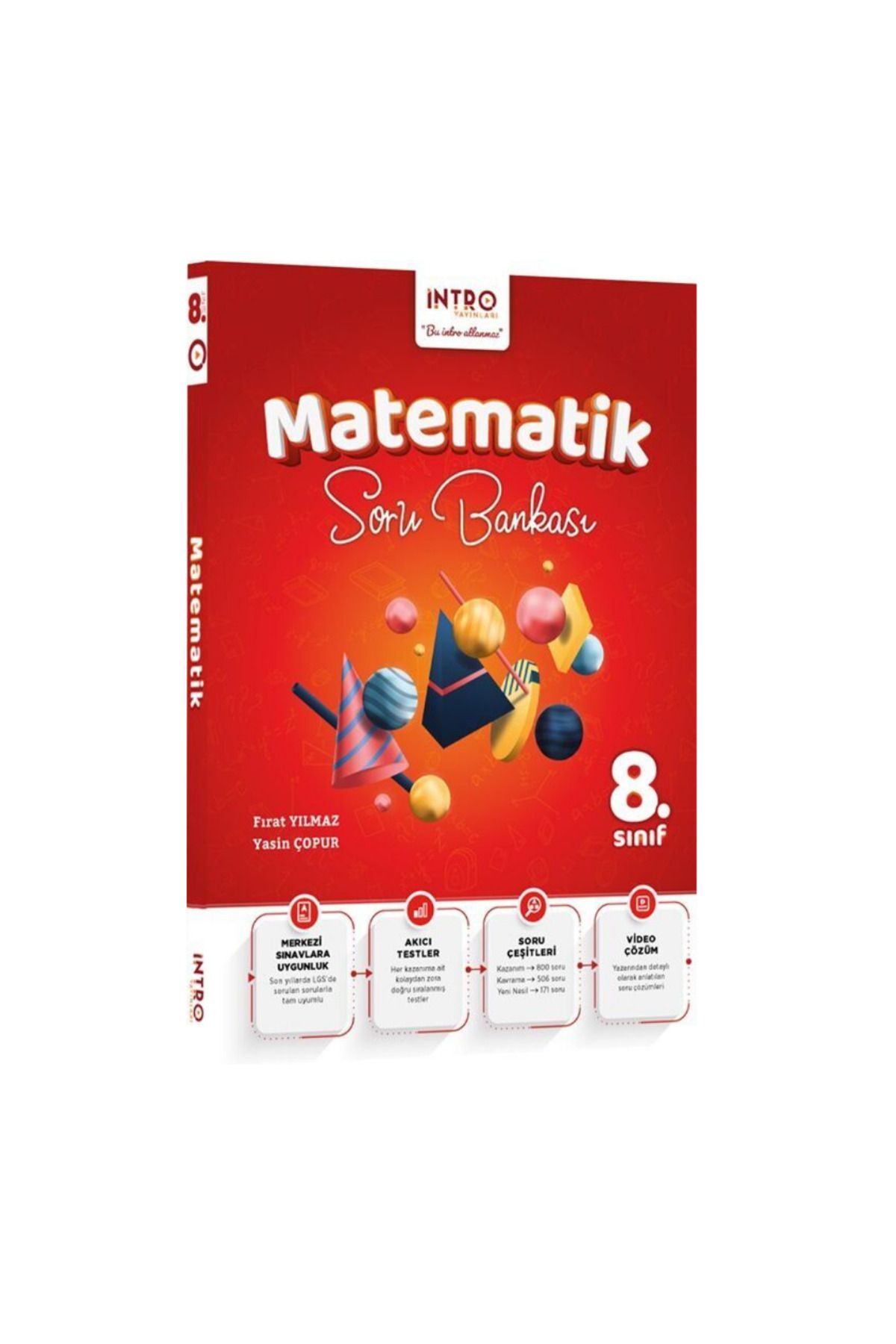 Marsis Yayınları İntro Yayınları 8. Sınıf LGS Matematik Soru Bankası