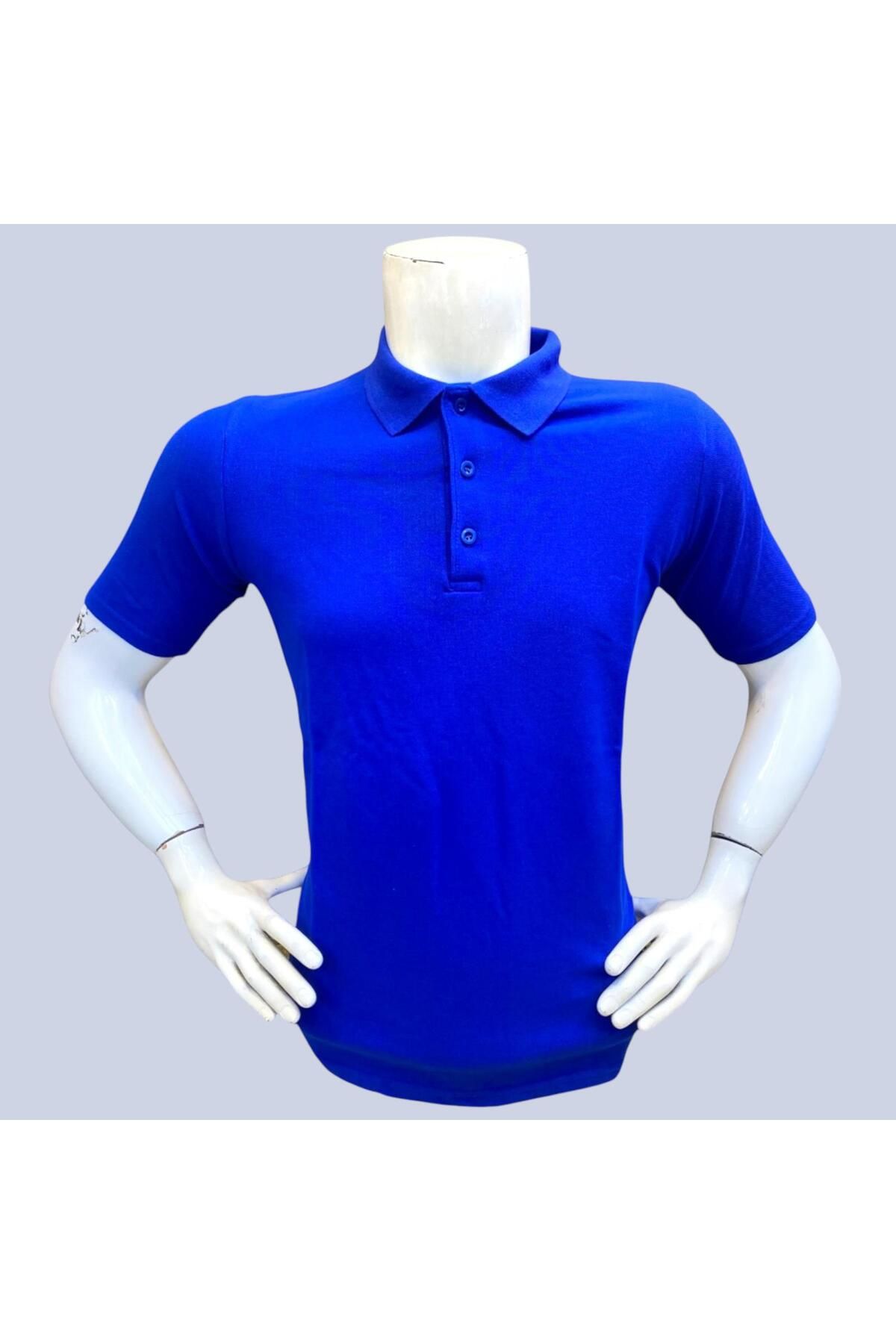GÖMLEK GALERİSİ Erkek %100 Pamuk Regular Kesim Polo Yaka Yazlık T-Shirt