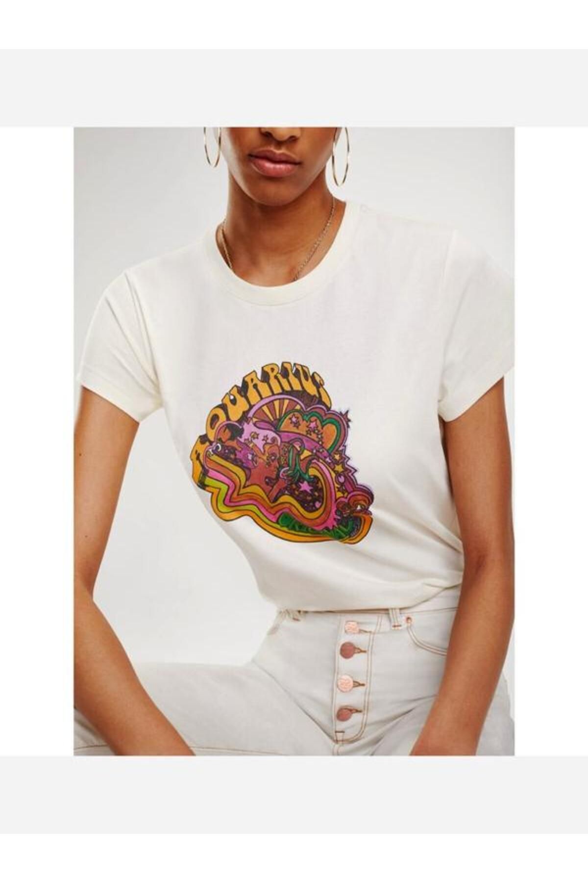 Tommy Hilfiger New collection zendaya women t-shirt aquarius logo