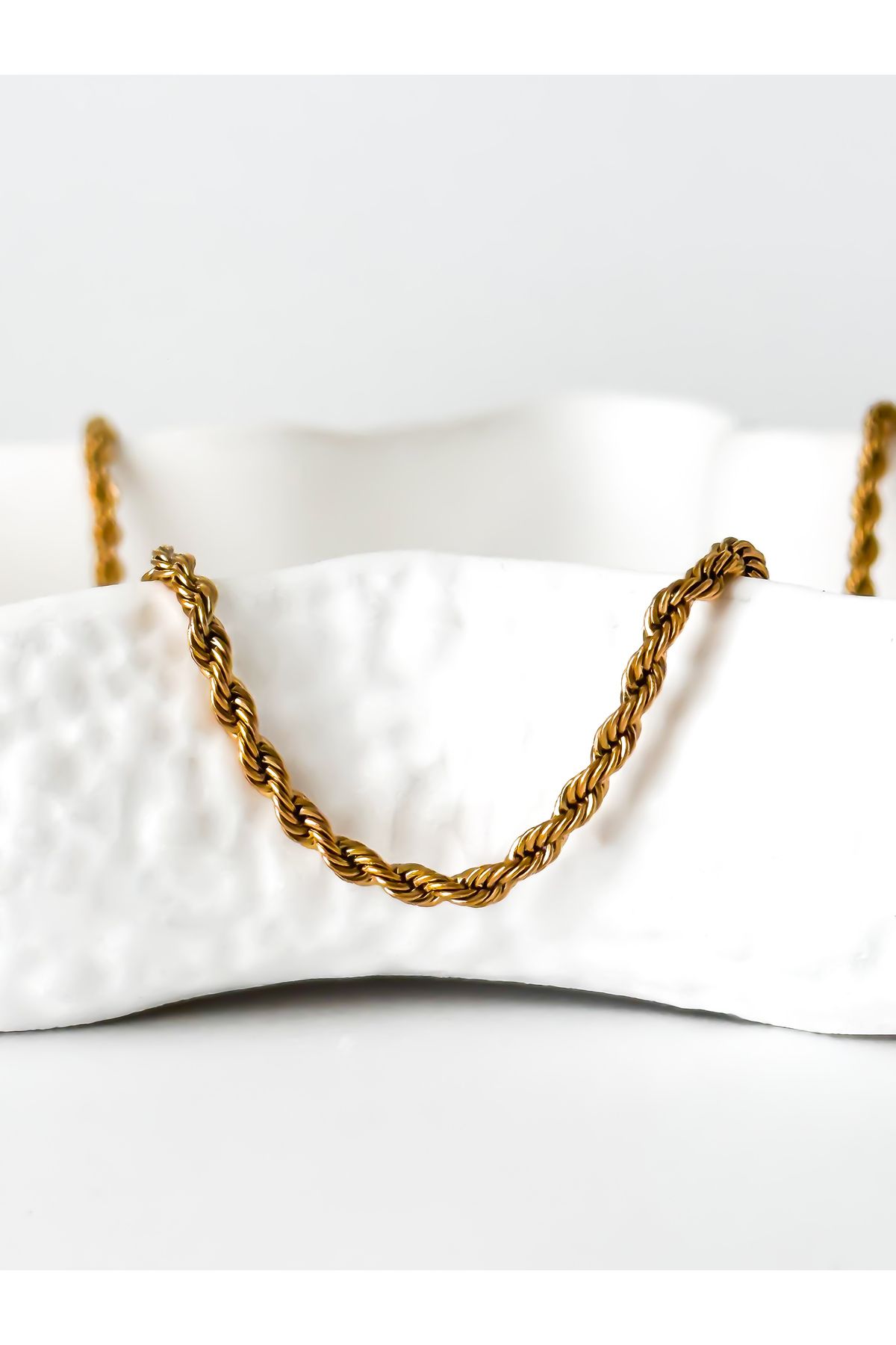 Vin Atelier Stainless Steel Azelya Necklace | Çelik Zincir Kolye