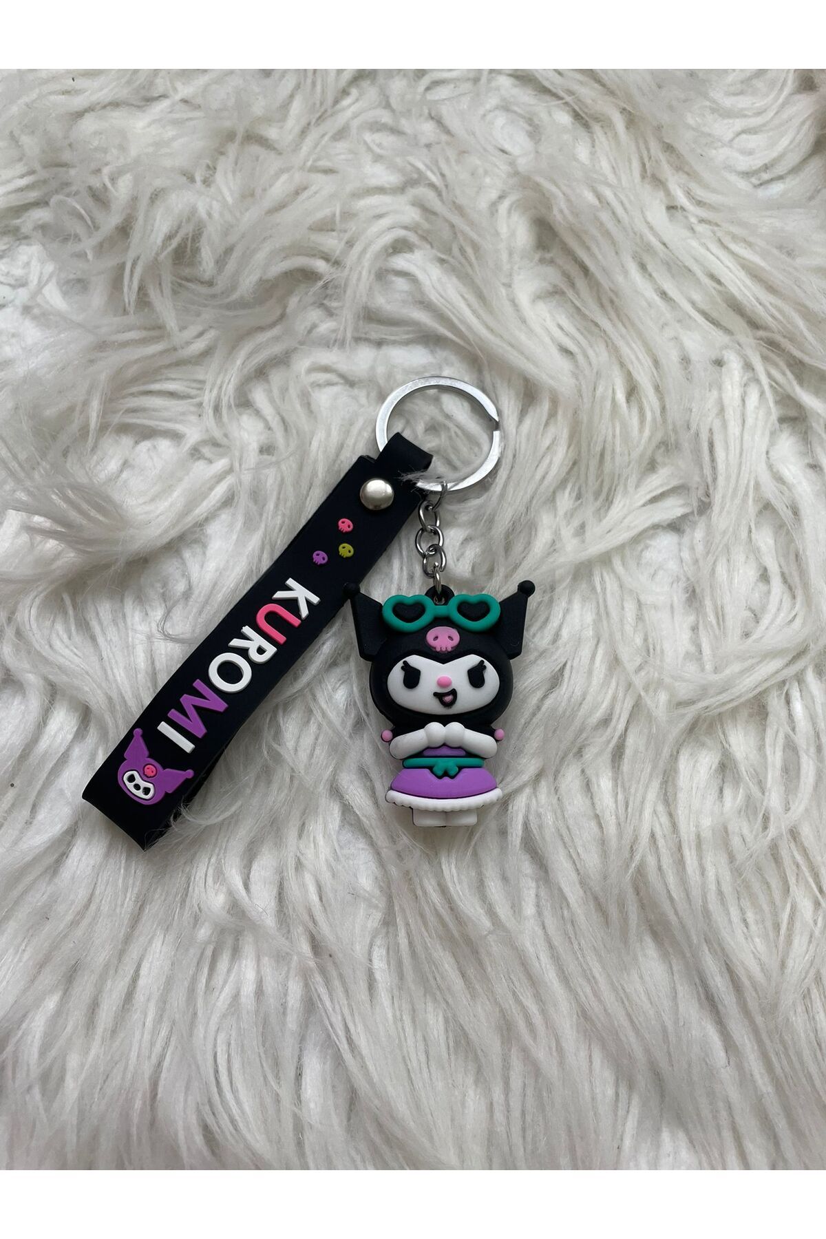 Minik Tutku 3D Kuromi Anahtarlık Ve Çanta Aksesuarı (6 Farklı Figür)