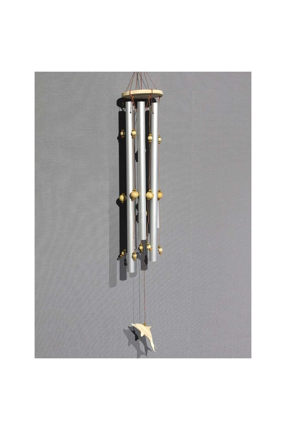 Huramarketing Boncuklu Metal Rüzgar Çanı