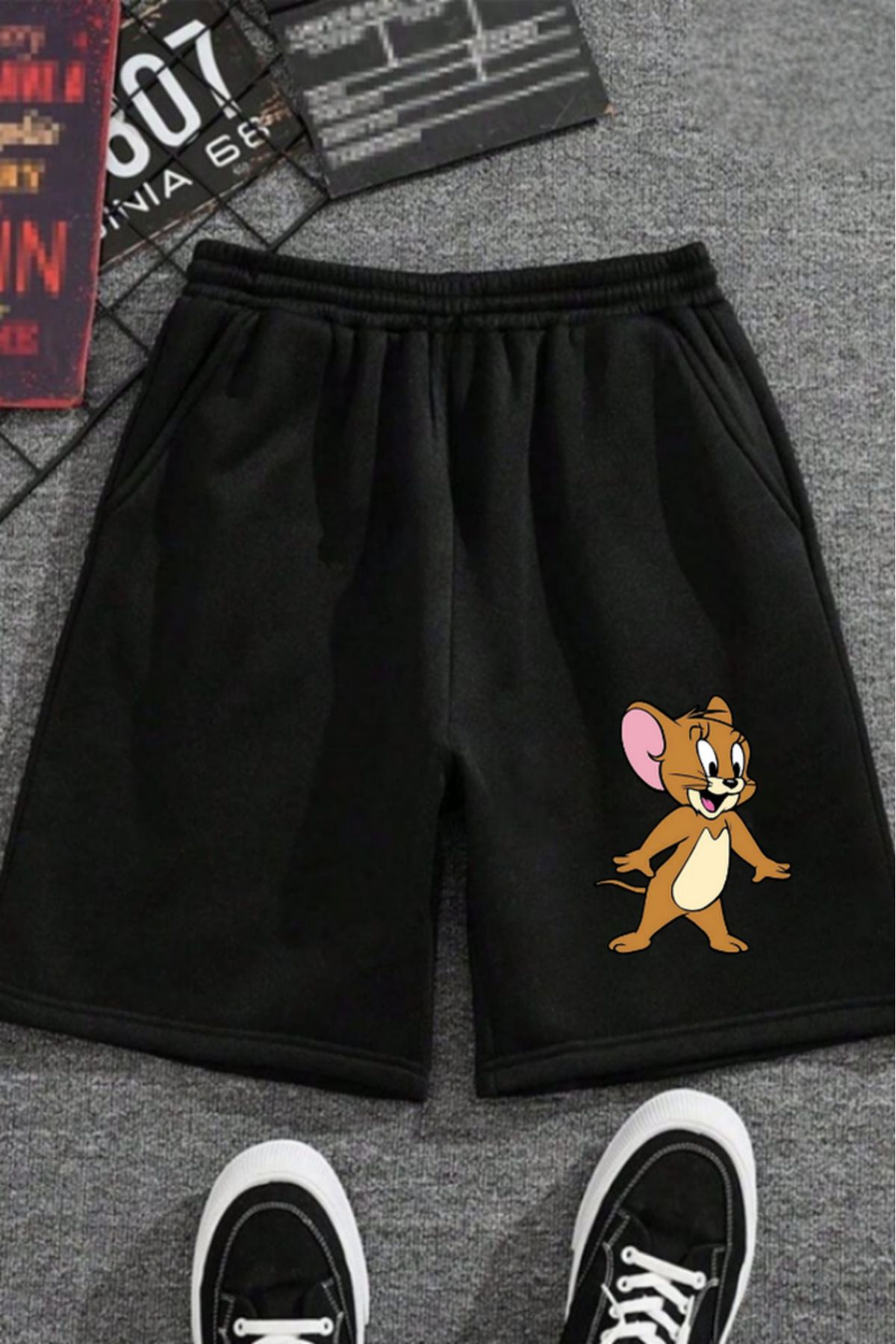 artı4 Baskılı Unisex Şort