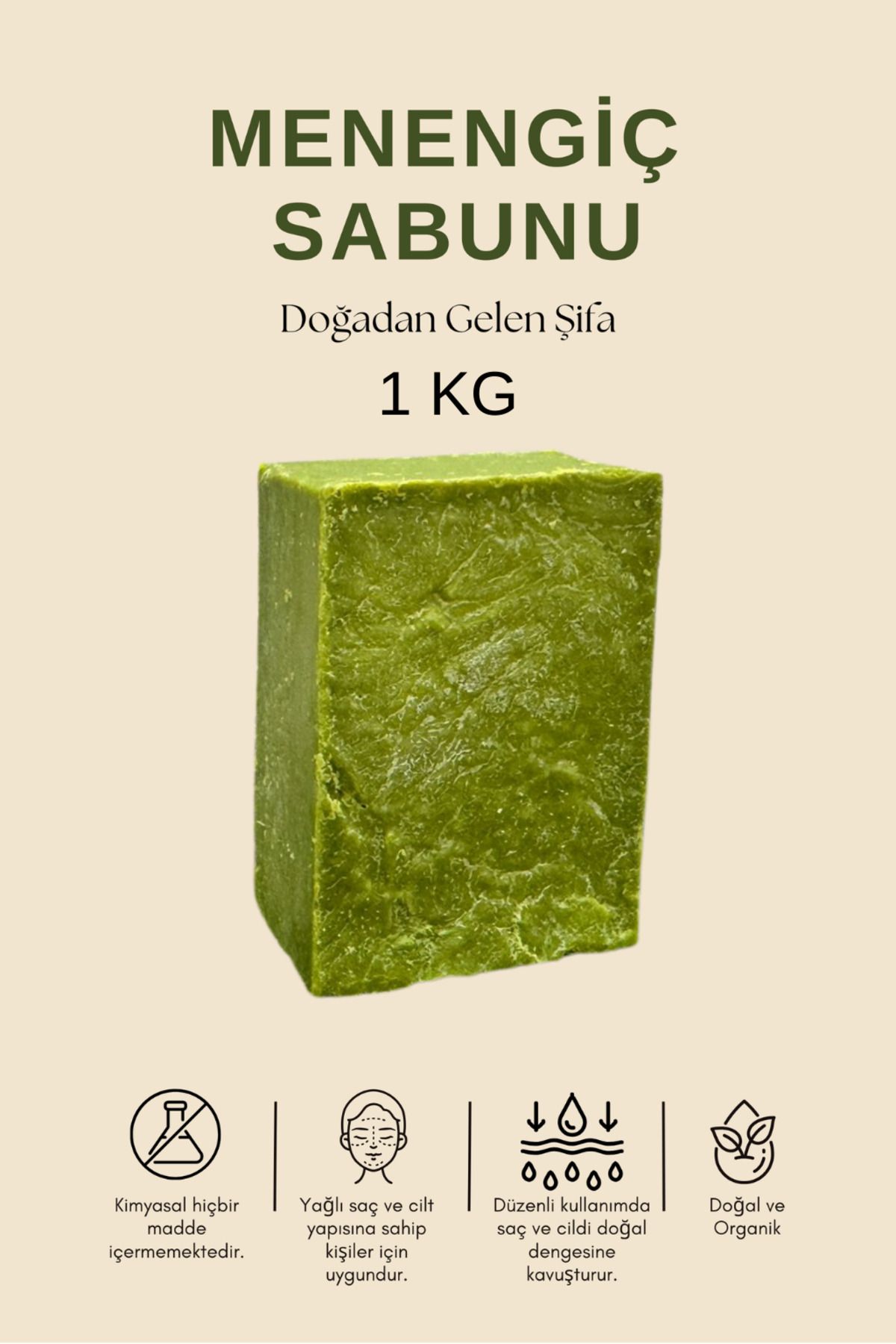 Mehmet Dede 1 KG Menengiç Sabunu - Mehmet Dede