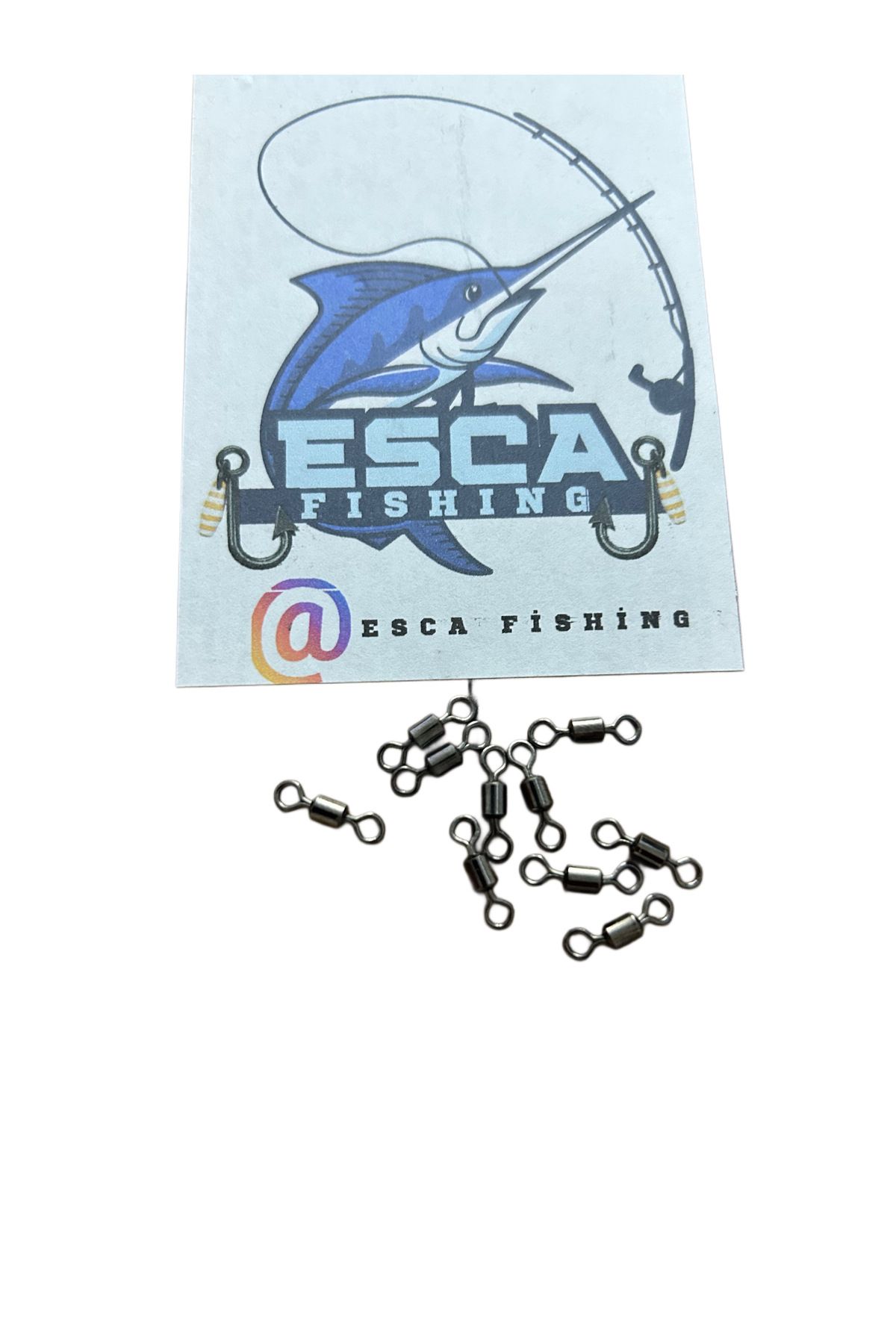 escafishing ÇELİK BİLYALI FIRDÖNDÜ 10 ADET PASLANMAZ