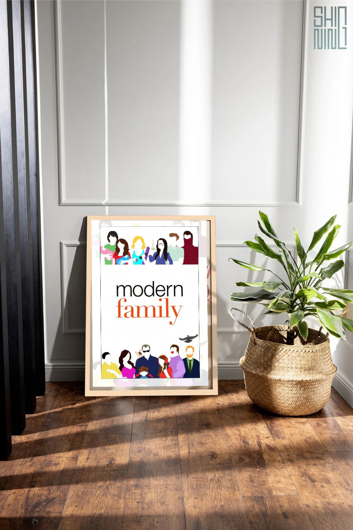Home Çerçeveli "Modern Family" Afiş Tablo