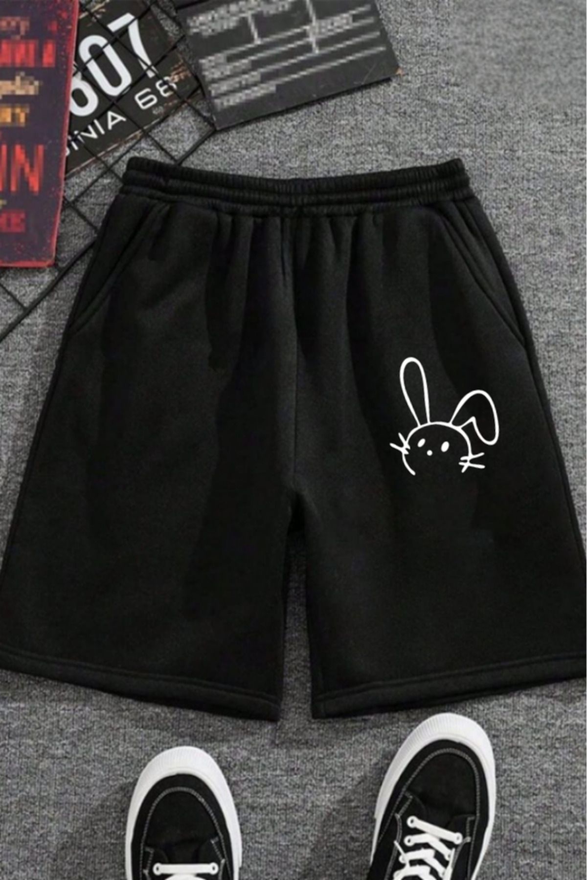 artı4 Baskılı Unisex Şort