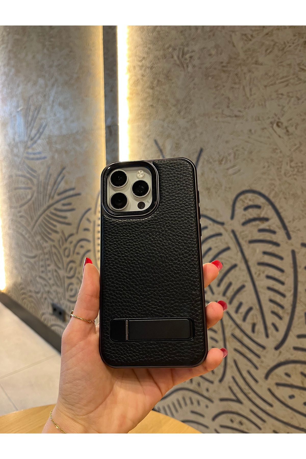 Mois Case İPhone 15 pro Max Asil deri