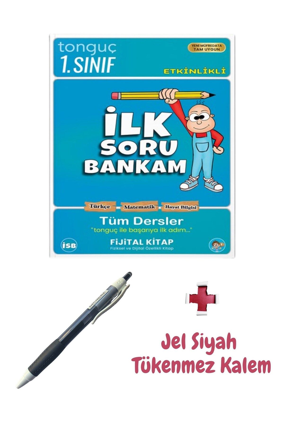 Tonguç Yayınları 1. Sınıf Tüm Dersler Soru Bankası + Jel Tükenmez Kalem - Tonguç Akademi