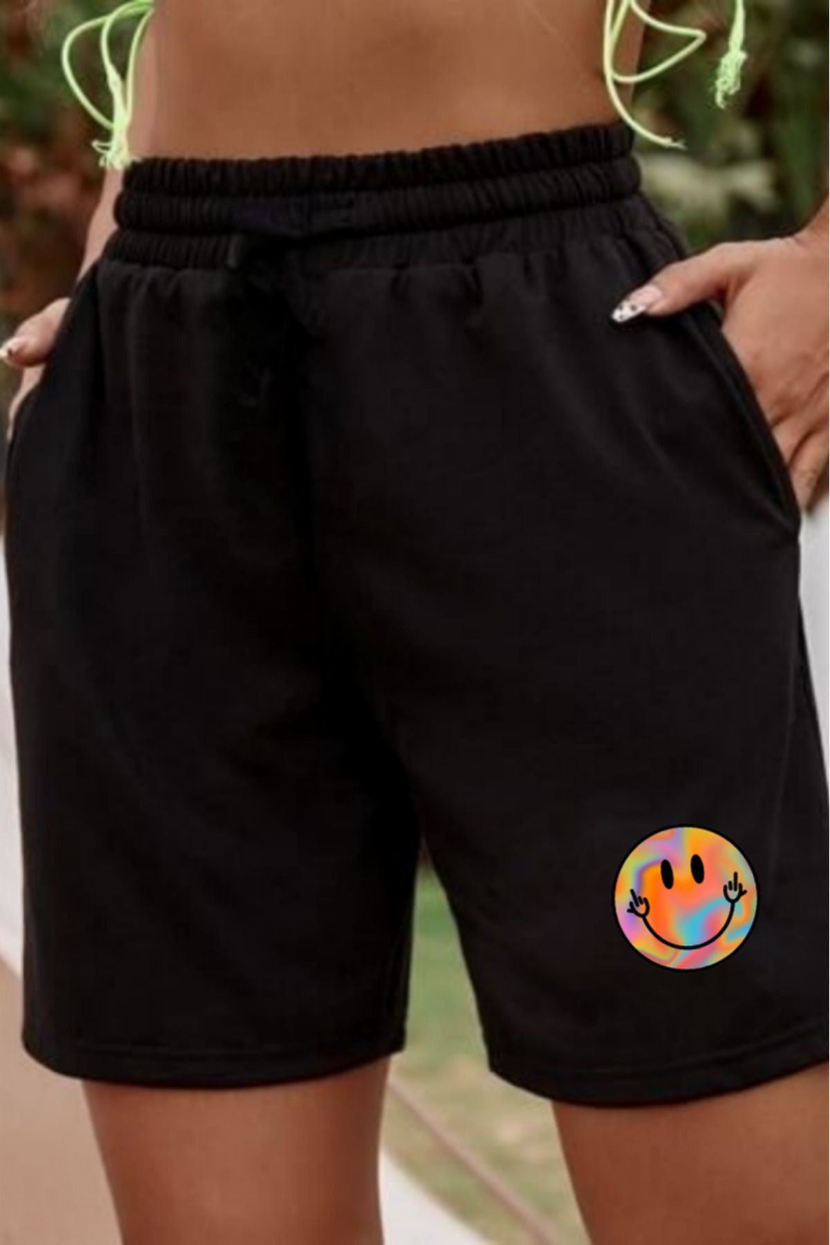 artı4 Baskılı Unisex Şort