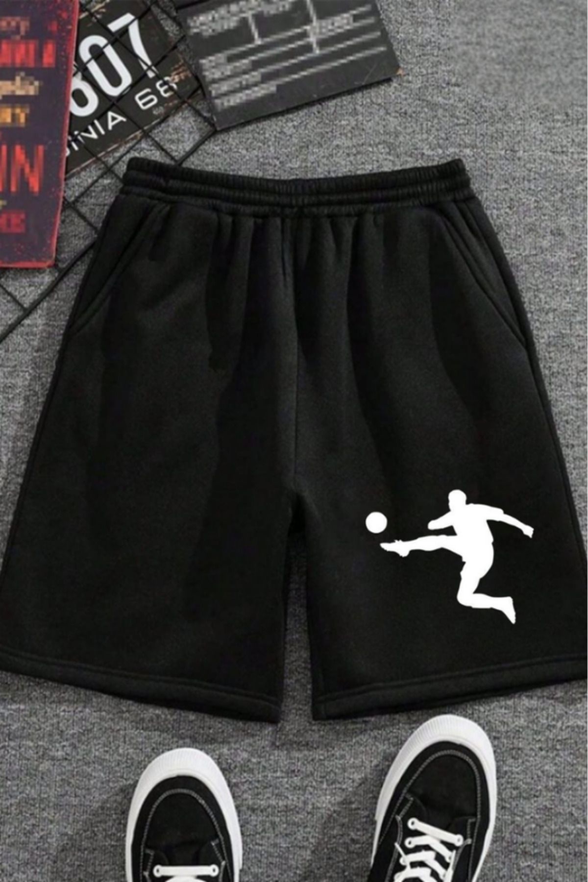 artı4 Baskılı Unisex Şort