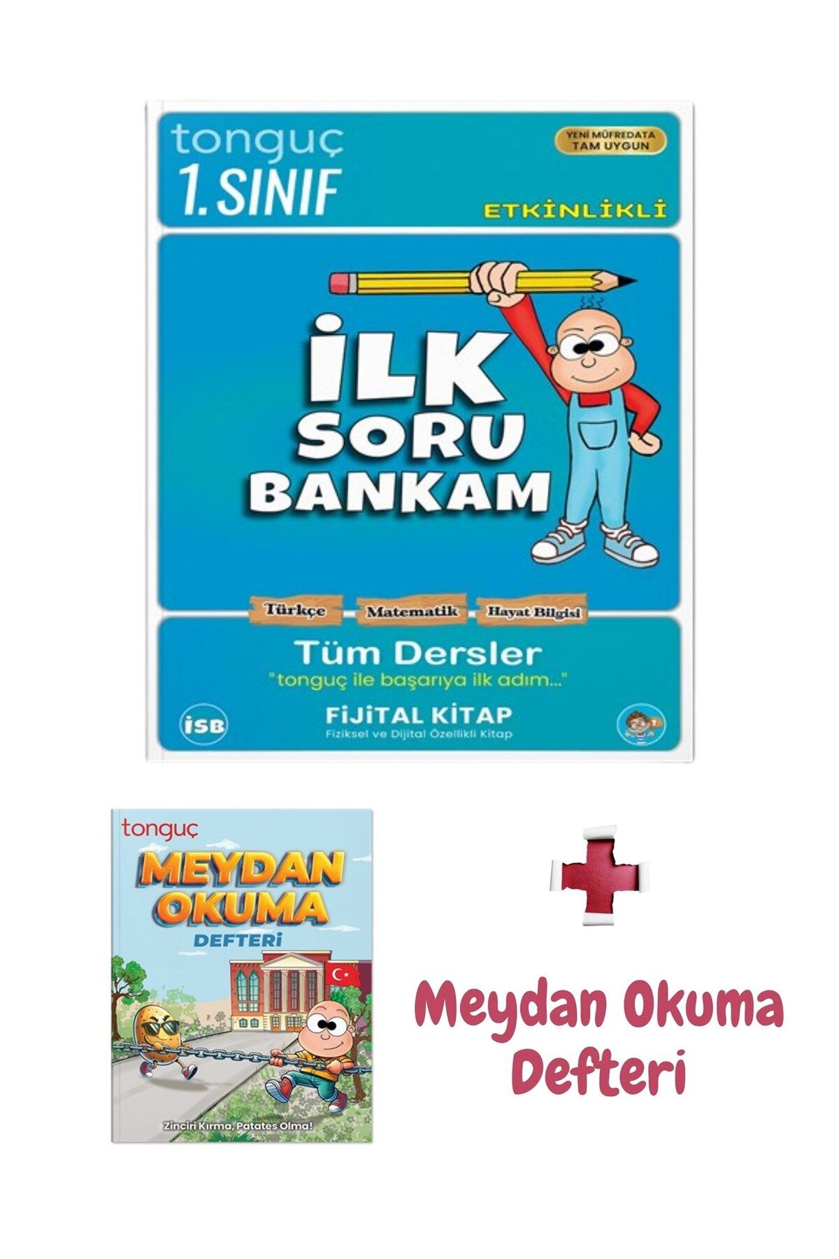 Tonguç Yayınları 1. Sınıf Tüm Dersler Soru Bankası + Meydan Okuma Defteri - Tonguç Akademi