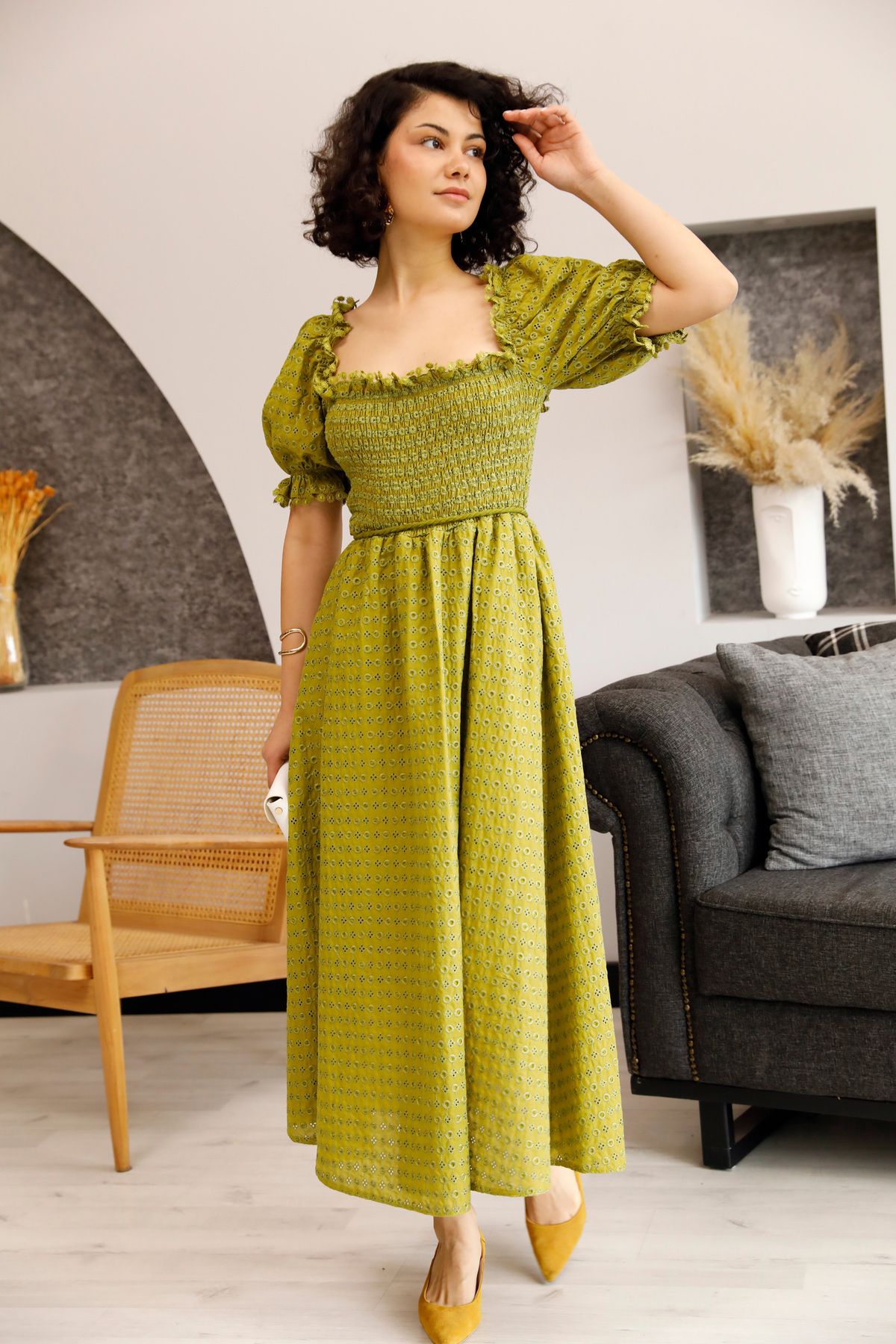 Butik Lace Blossom Dress Elbise