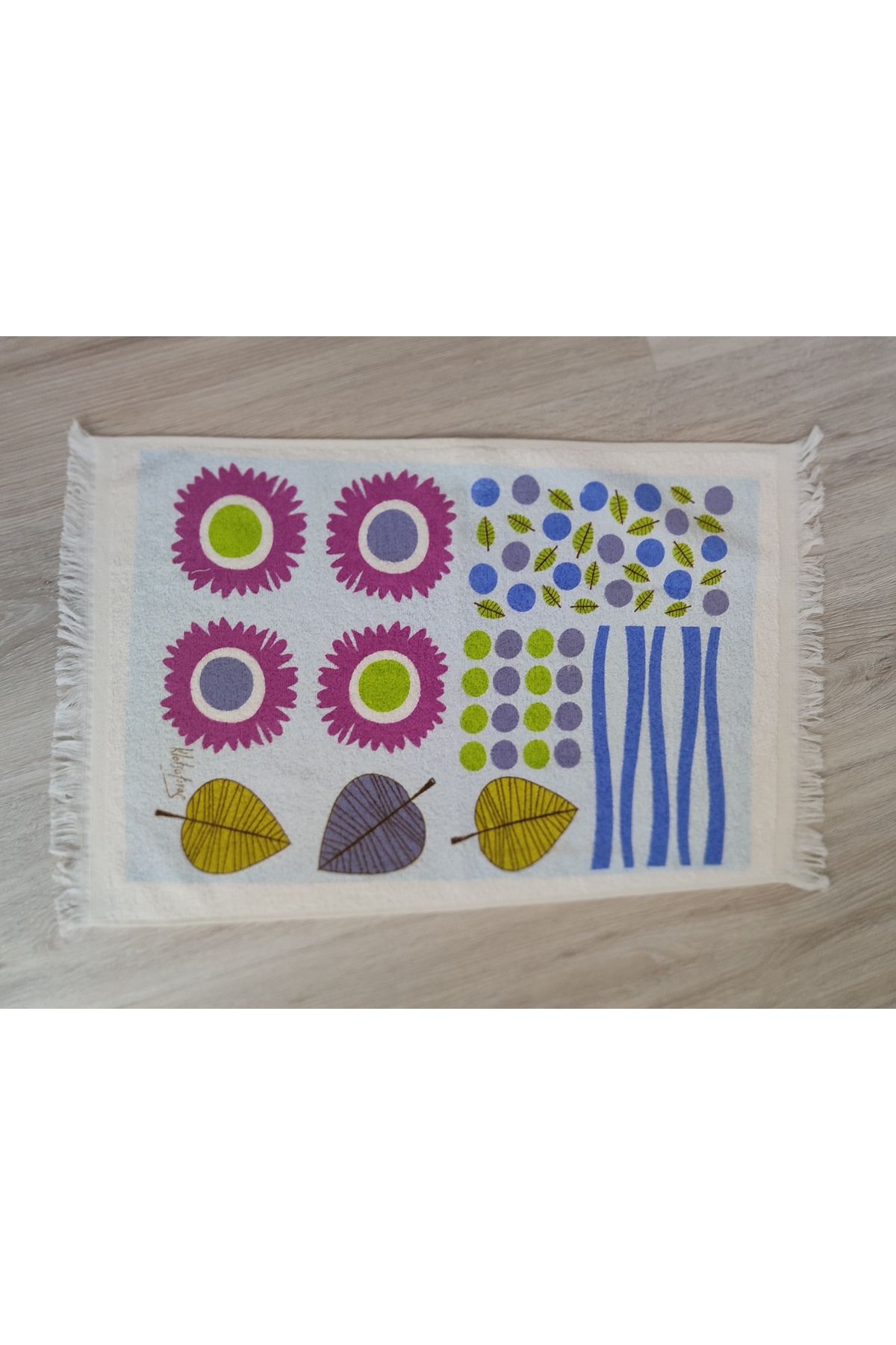 BELİNİS ÖZEL SERİ TWO 2 Lİ 40X60 CM BASKILI EL YÜZ MUTFAK HAVLUSU
