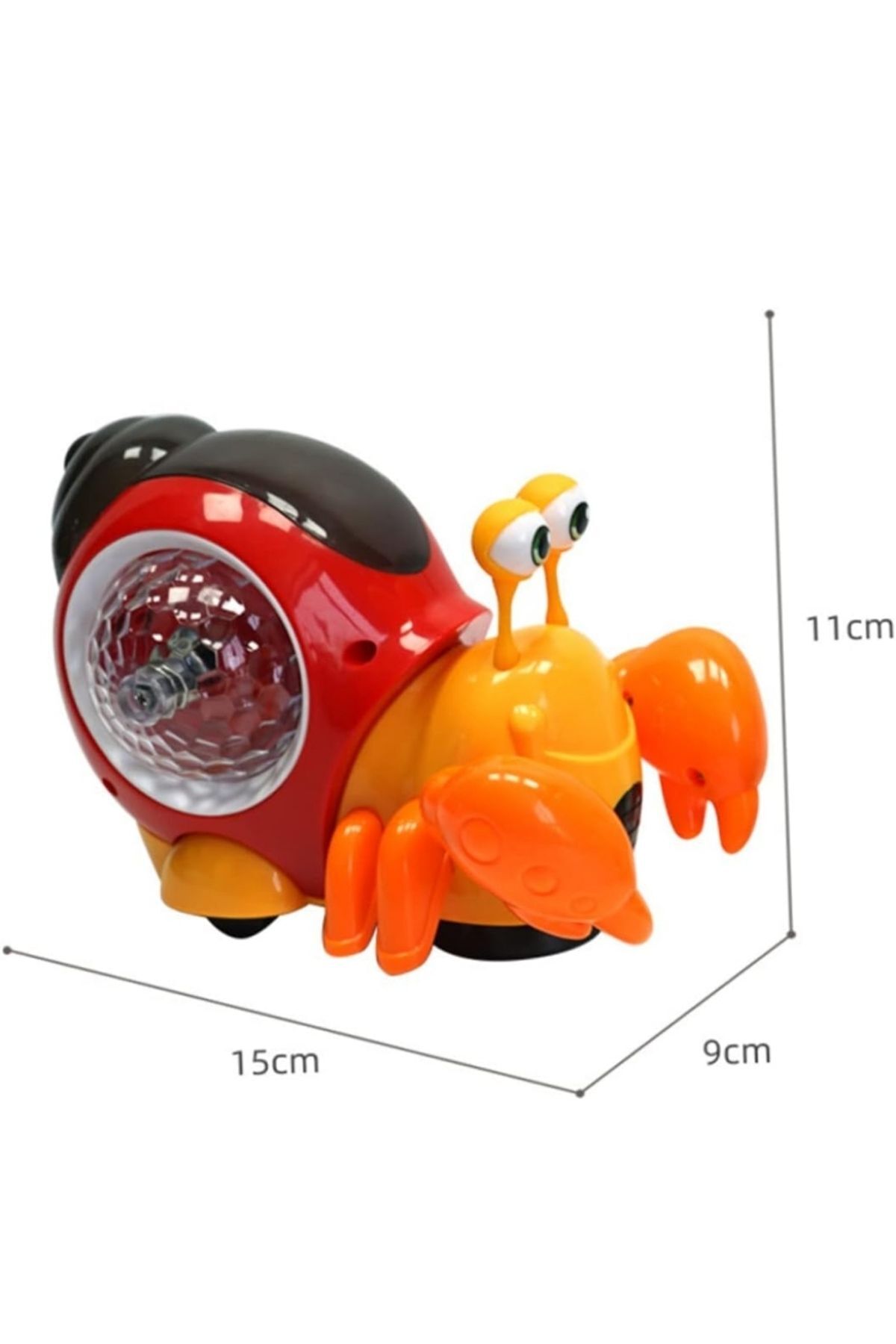 Seher Işıklı Ve Müzikli Gezgin Yengeç (YEŞİL) fotoğrafı 4 (önizleme)