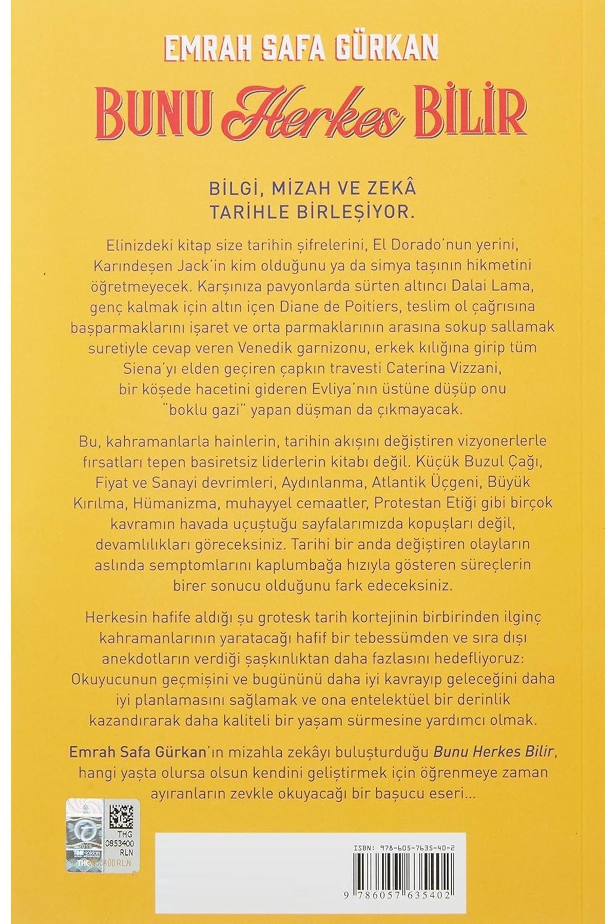 Bloomsbury-الجميع يعرف: الإجابات الصحيحة على الأسئلة الخاطئة في التاريخ - إيمراح صفا جوركان 2