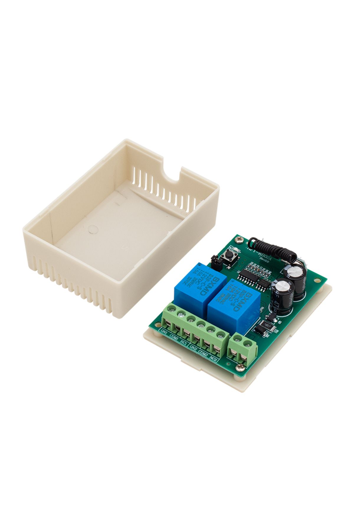 POEBGO FAMİLY'S 12 VOLT 433 MHZ 2 KANALLI ALICI VERİCİ GARAJ KUMANDASI DEVRESİ (5162)