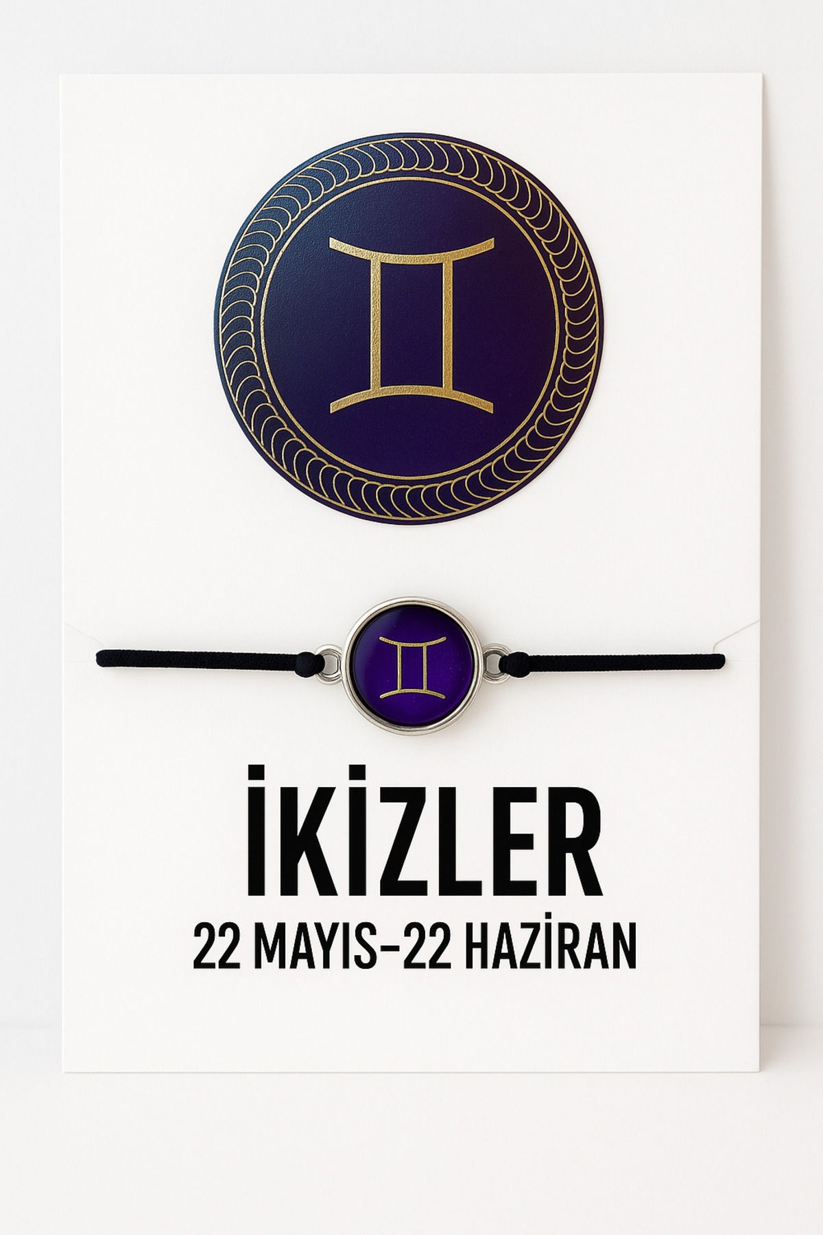 MakeWell Burç Bileklikleri Tarihli Koç Kova Boğa İkizler Yengeç Burçları İpli Bileklikler