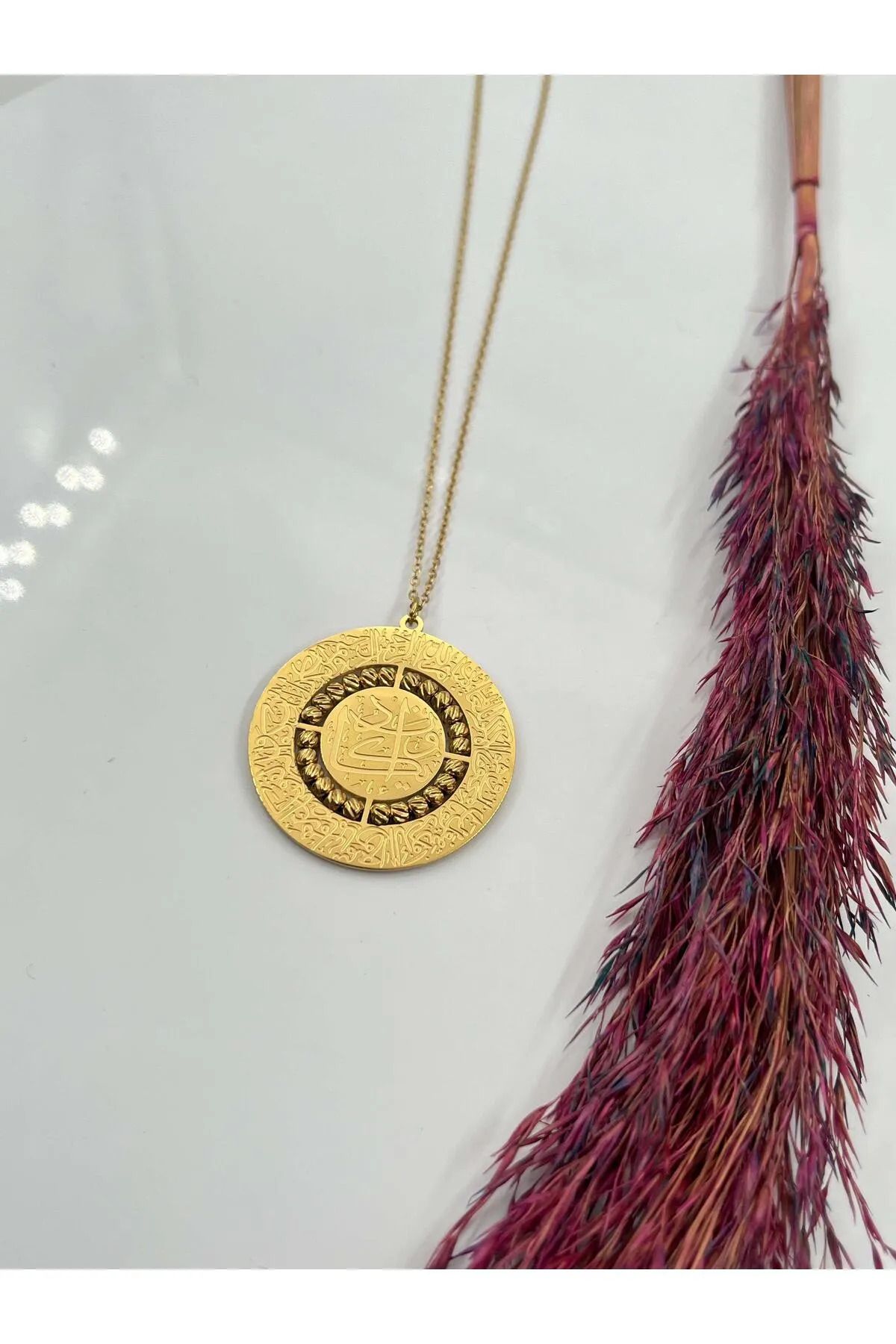 LAVİNYAMJEWELLERY ÇELİK KOLYE LAFIZLI 316L