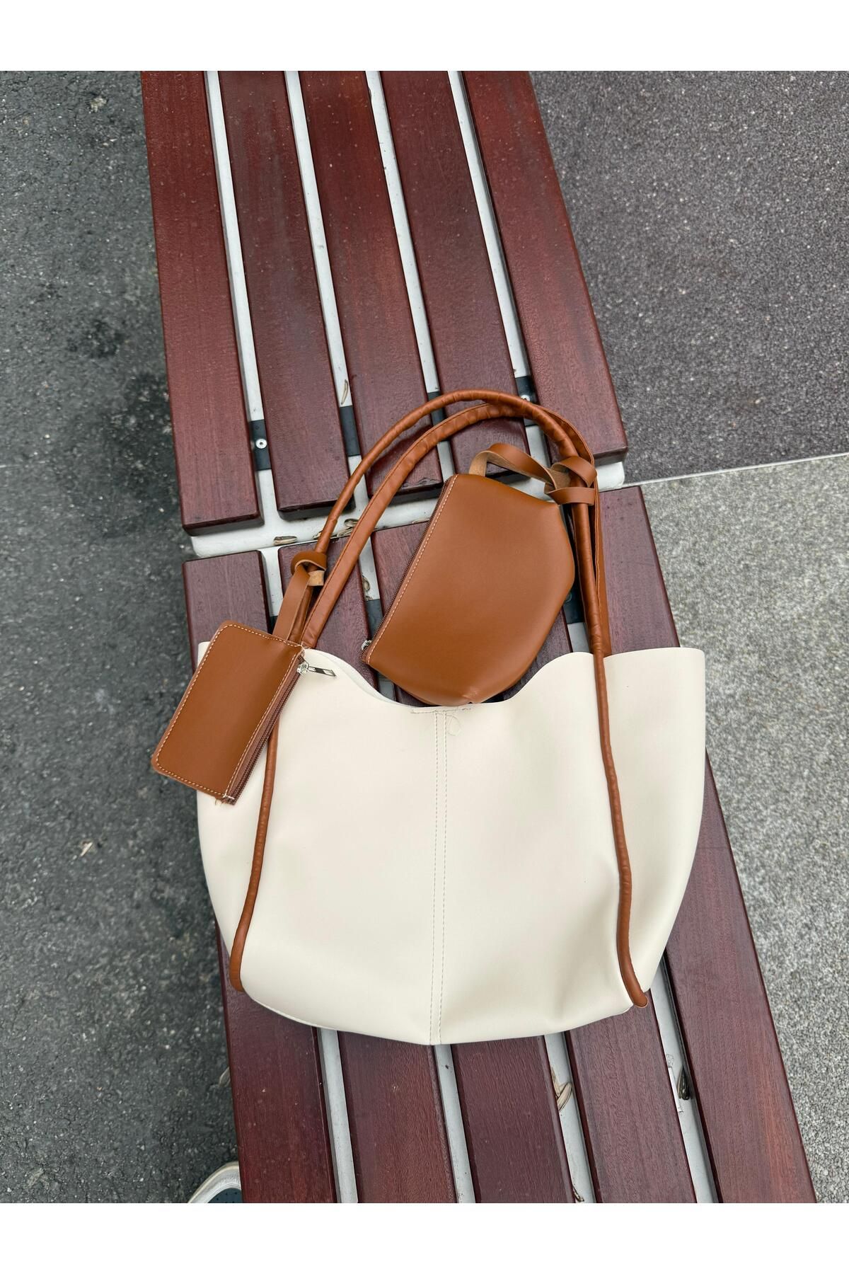 Rose bags Ayarlanabilir askılı el omuz çantası
