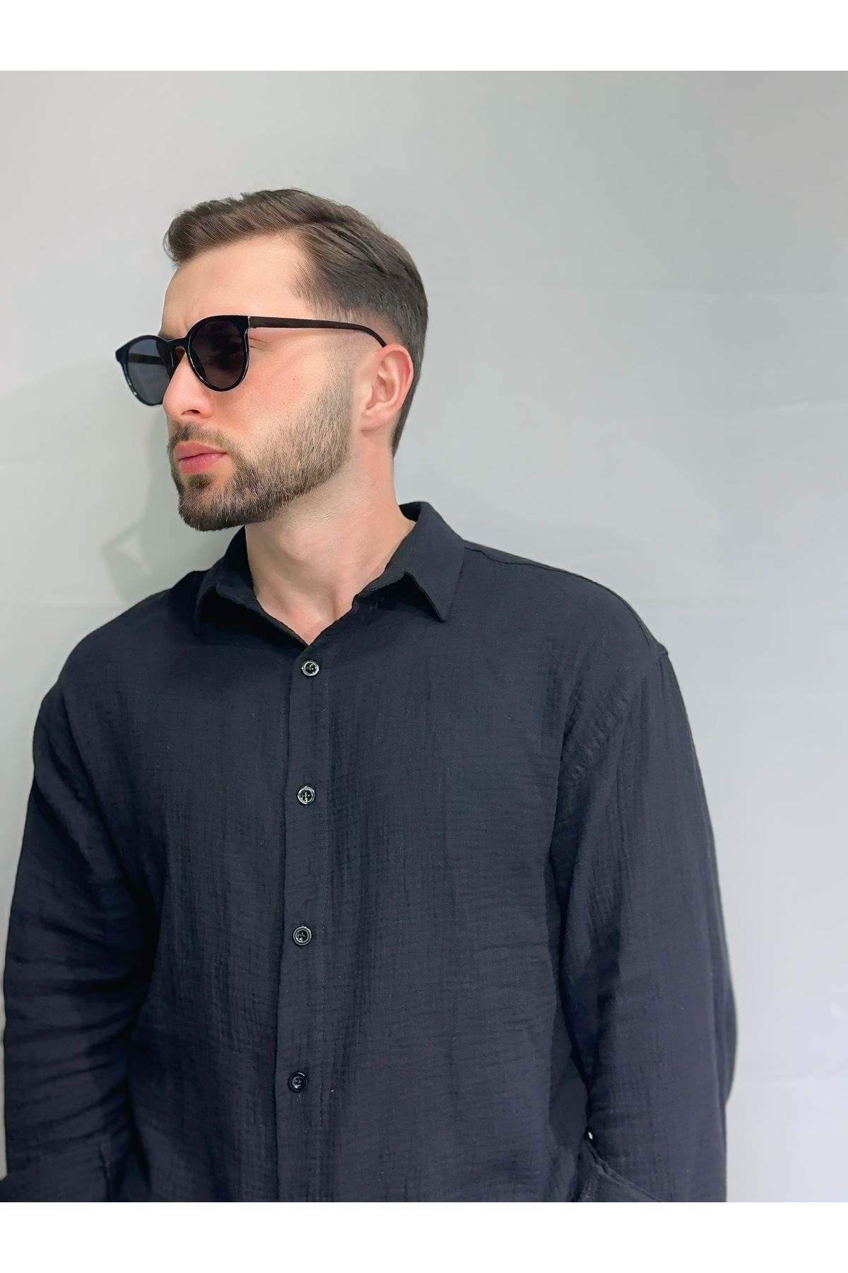 ZELİOR Unisex Yuvarlak Çerçeveli Güneş Gözlüğü