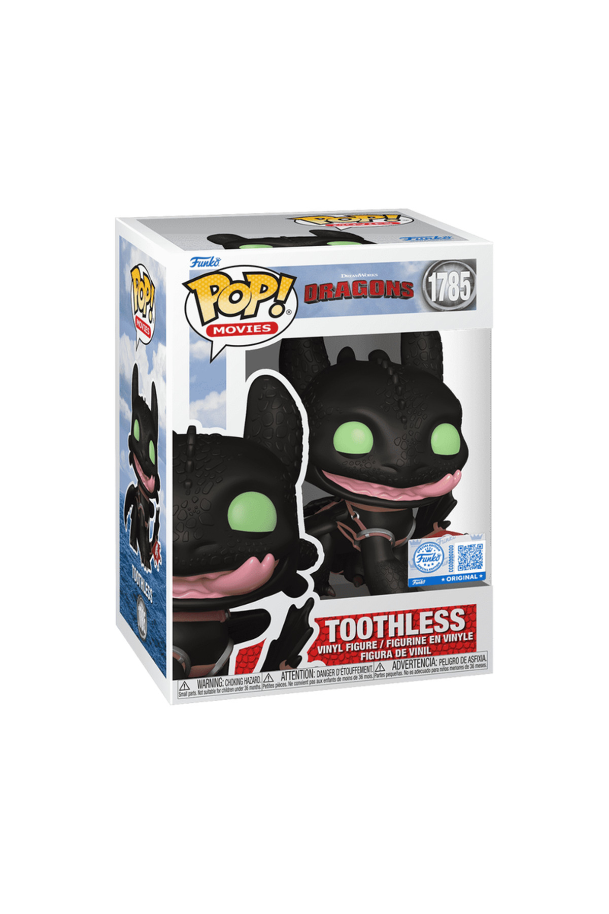Funko Pop! How to Train Your Dragon - Toothless (Smiling) #1785