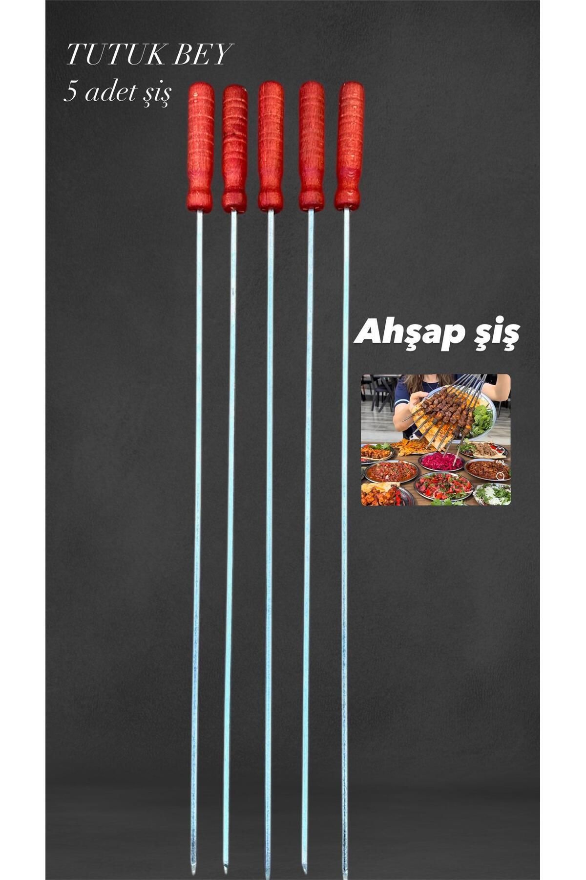 TUTUKBEY Ahşap Şiş 5 - Adet