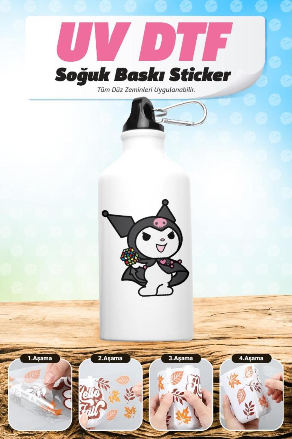 t tuğset etiket Desenli Bardak Sarma Transfer Etiketi (Laptop Tablet Bavul Cam Duvar) Kabartma Sticker Çıkartma Suy
