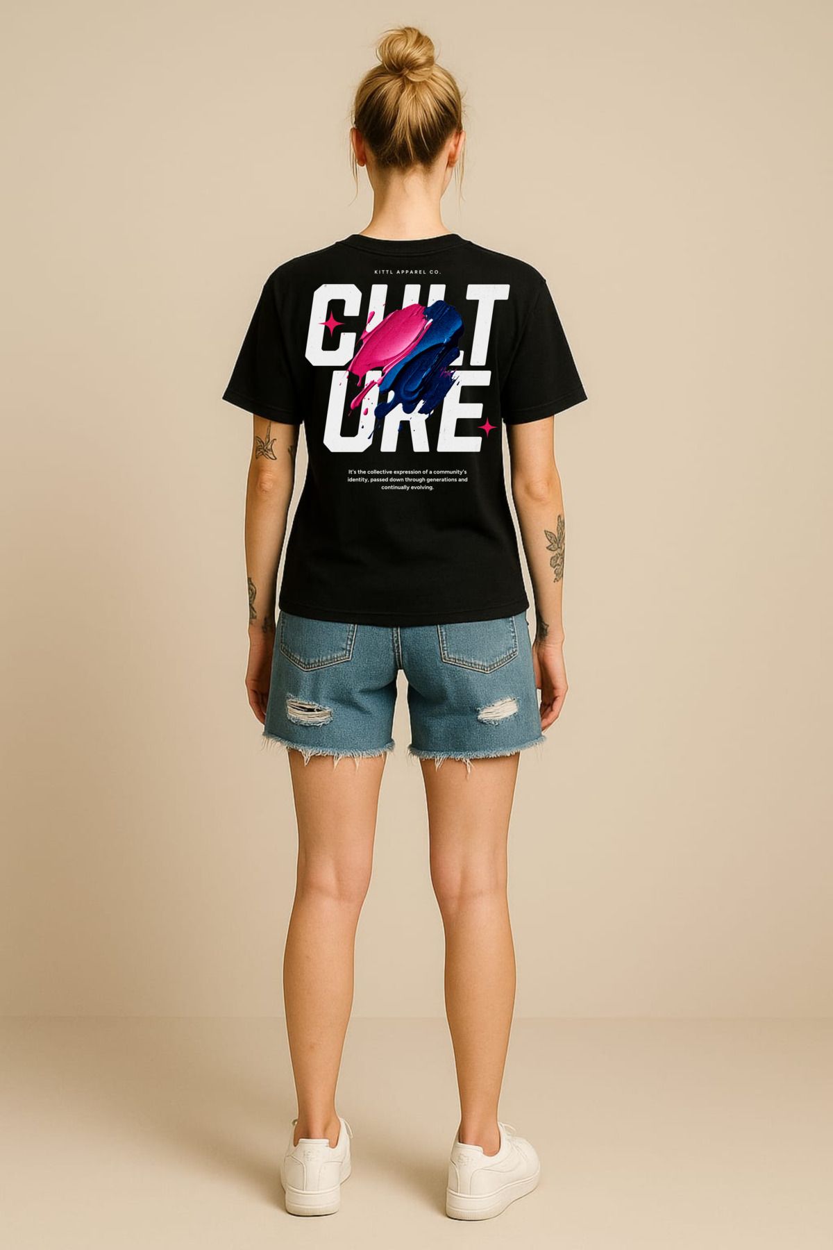 MAYK STREETWEAR OVERSIZE TSHIRT - UNISEX CULTURE BASKILI TSHIRT