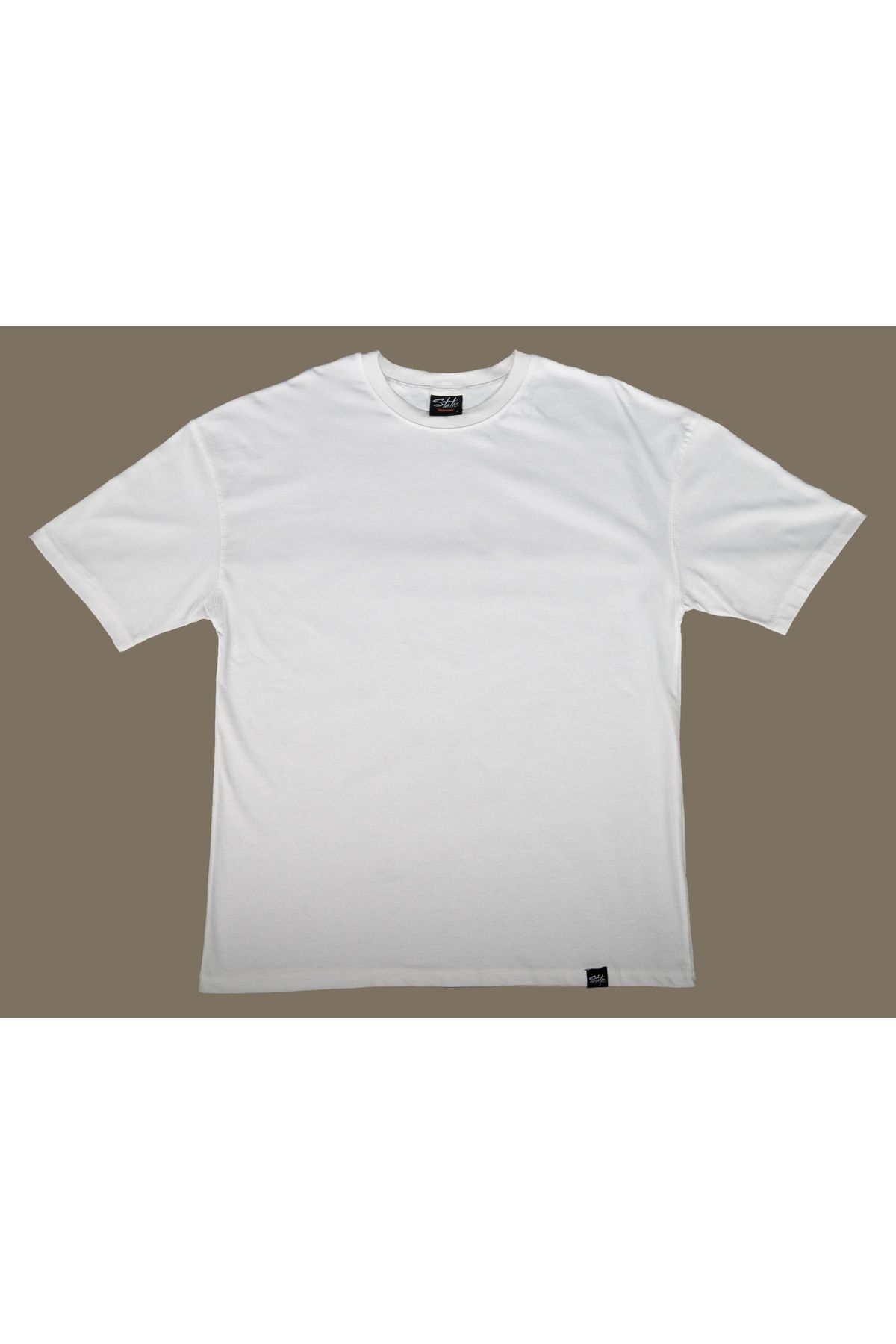 Static Basic Erkek Tişört-Oversize-Şık Kalıp