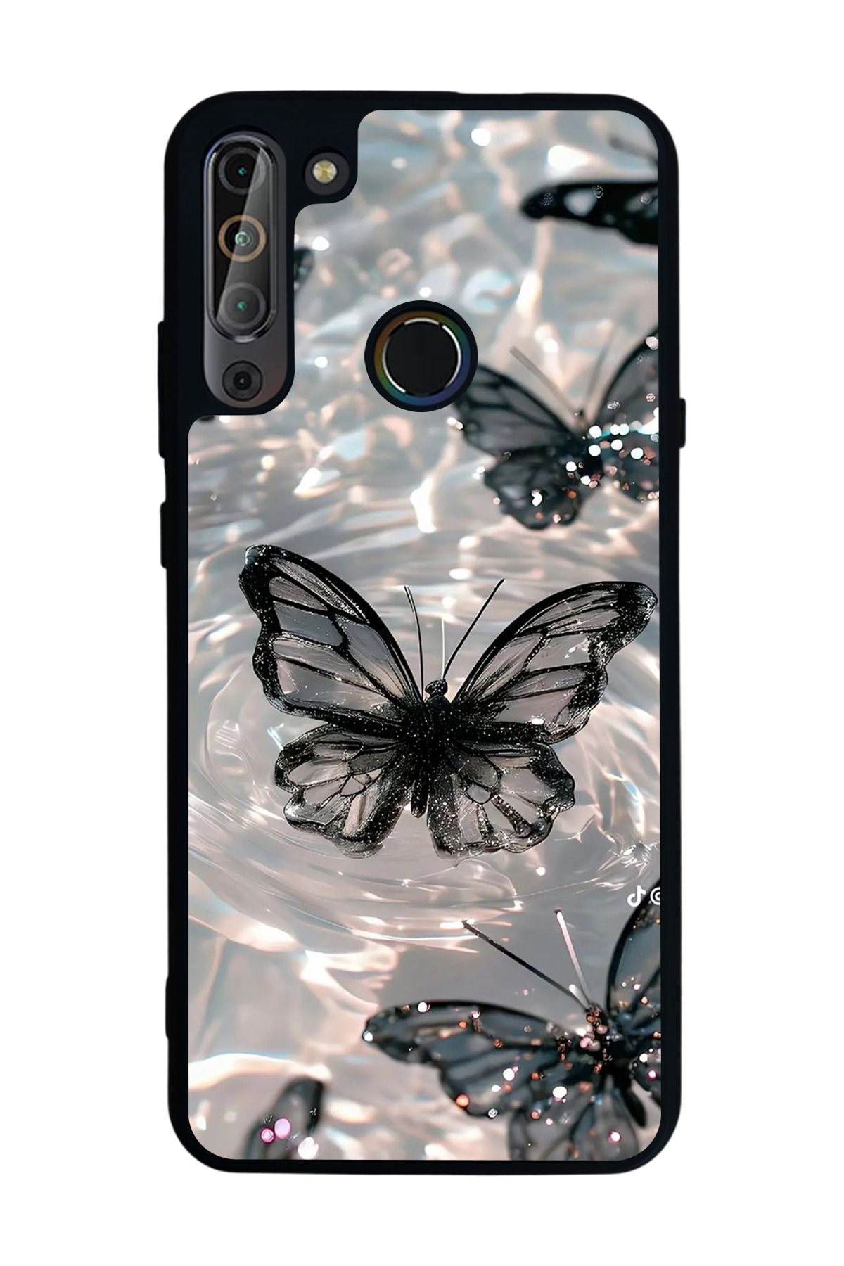 CASPER Via X20 Uyumlu Mat Siyah Kılıf – Yumuşak Silikon, Koruyucu, Şok Emici Kapak