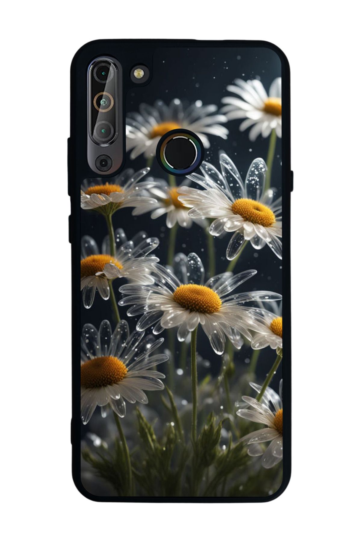 CASPER Via X20 Uyumlu Mat Siyah Kılıf – Yumuşak Silikon, Koruyucu, Şok Emici Kapak