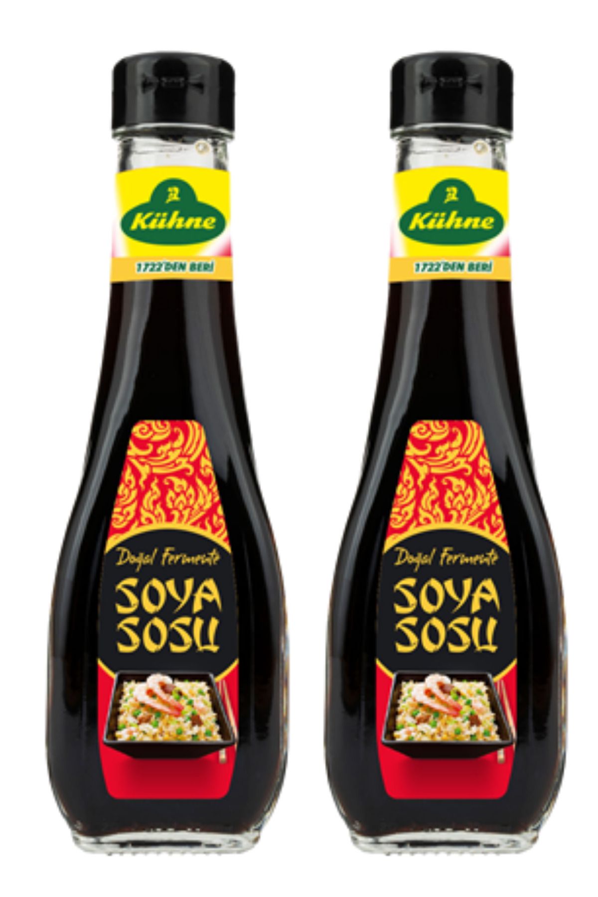 Kühne Soya Sosu Doğal Fermente 250 ml x 2 Adet