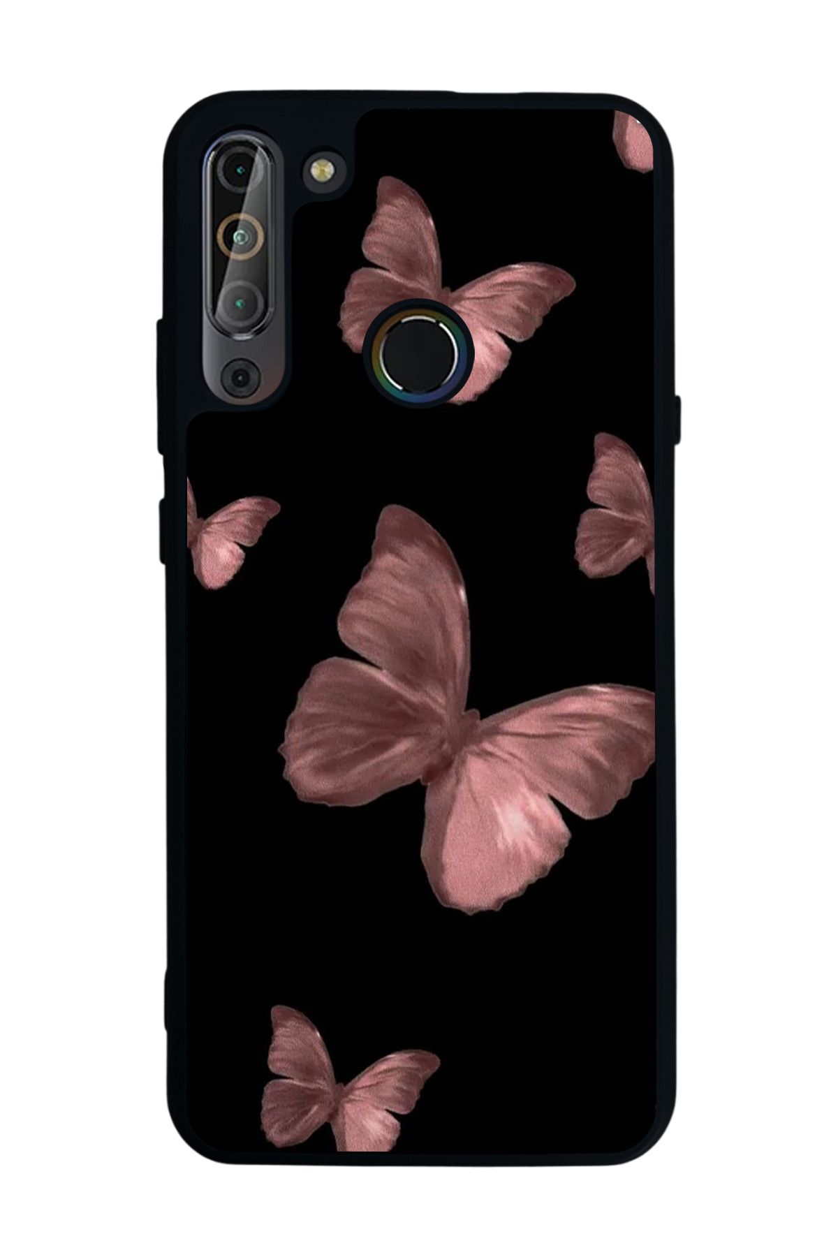 CASPER Via X20 Uyumlu Mat Siyah Kılıf – Yumuşak Silikon, Koruyucu, Şok Emici Kapak