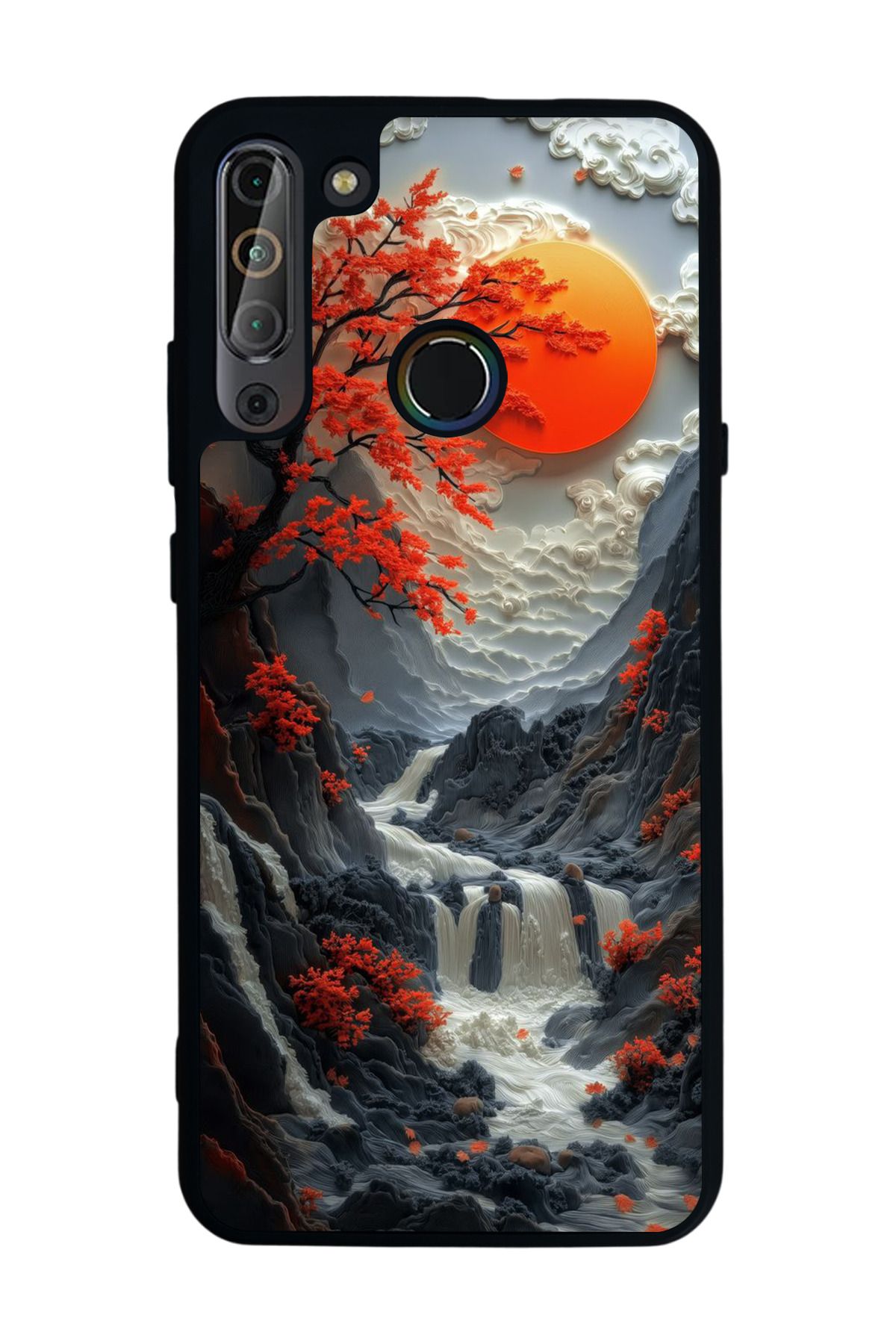 CASPER Via X20 Uyumlu Mat Siyah Kılıf – Yumuşak Silikon, Koruyucu, Şok Emici Kapak