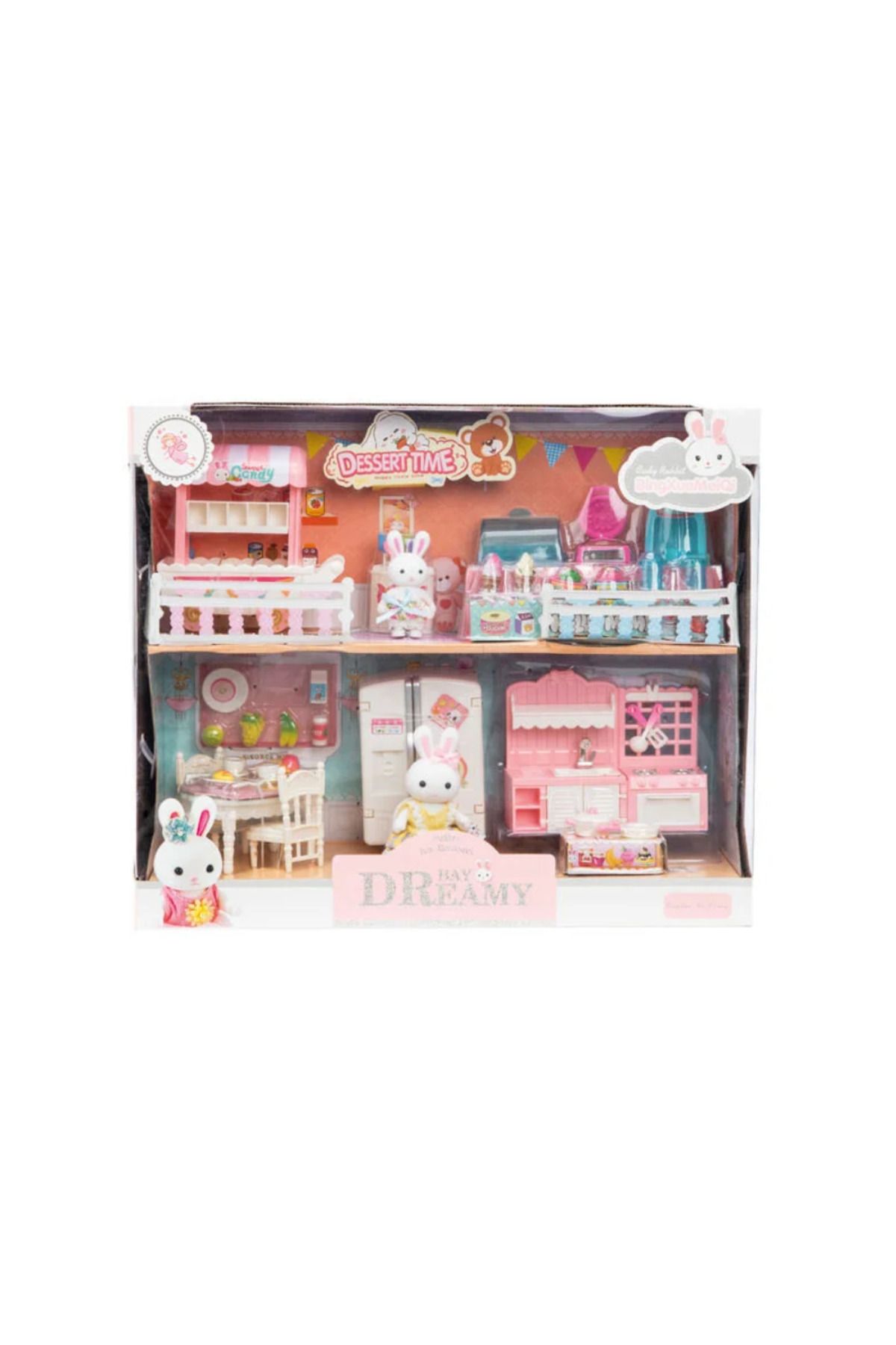 Mega Oyuncak Bay Dreamy Tatlı Zamanı Mini Tavşan Oyun Seti
