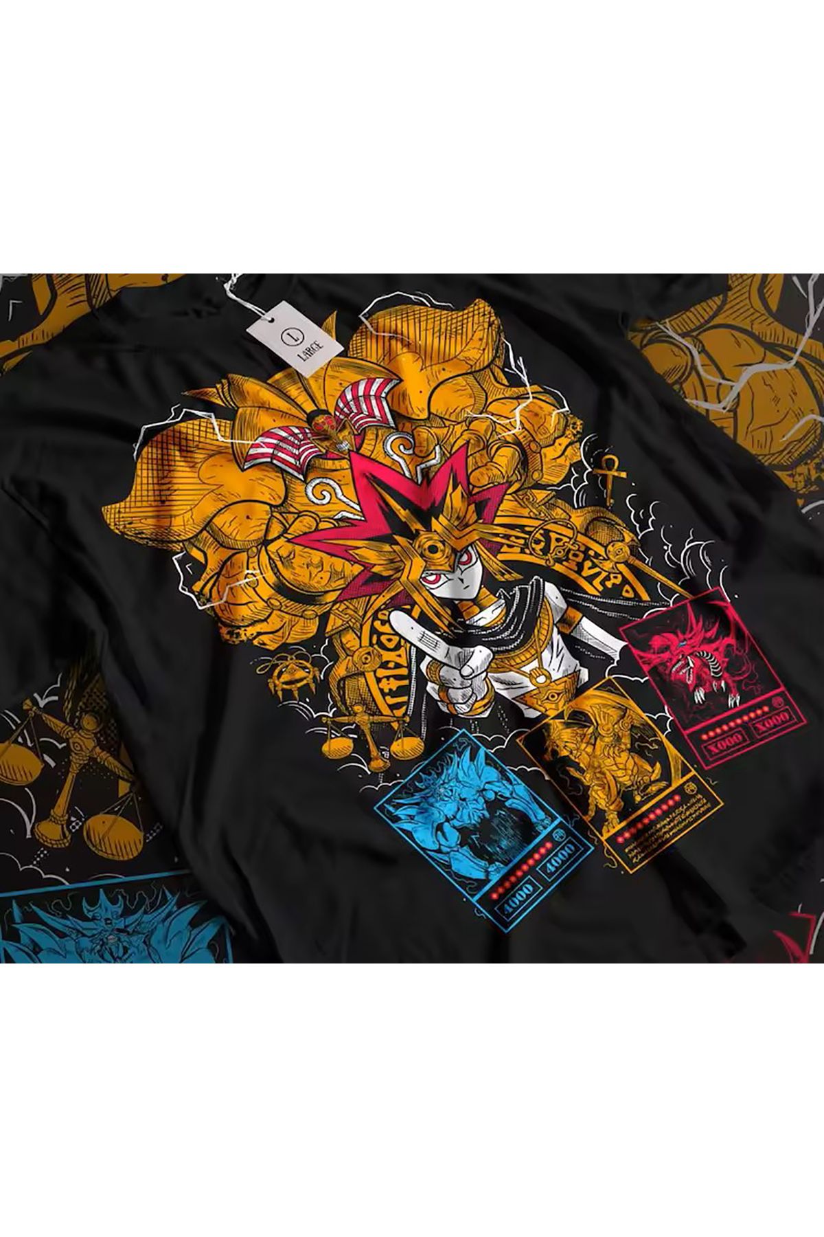LEIVOR Yu-Gi-Oh Baskılı T-shirt