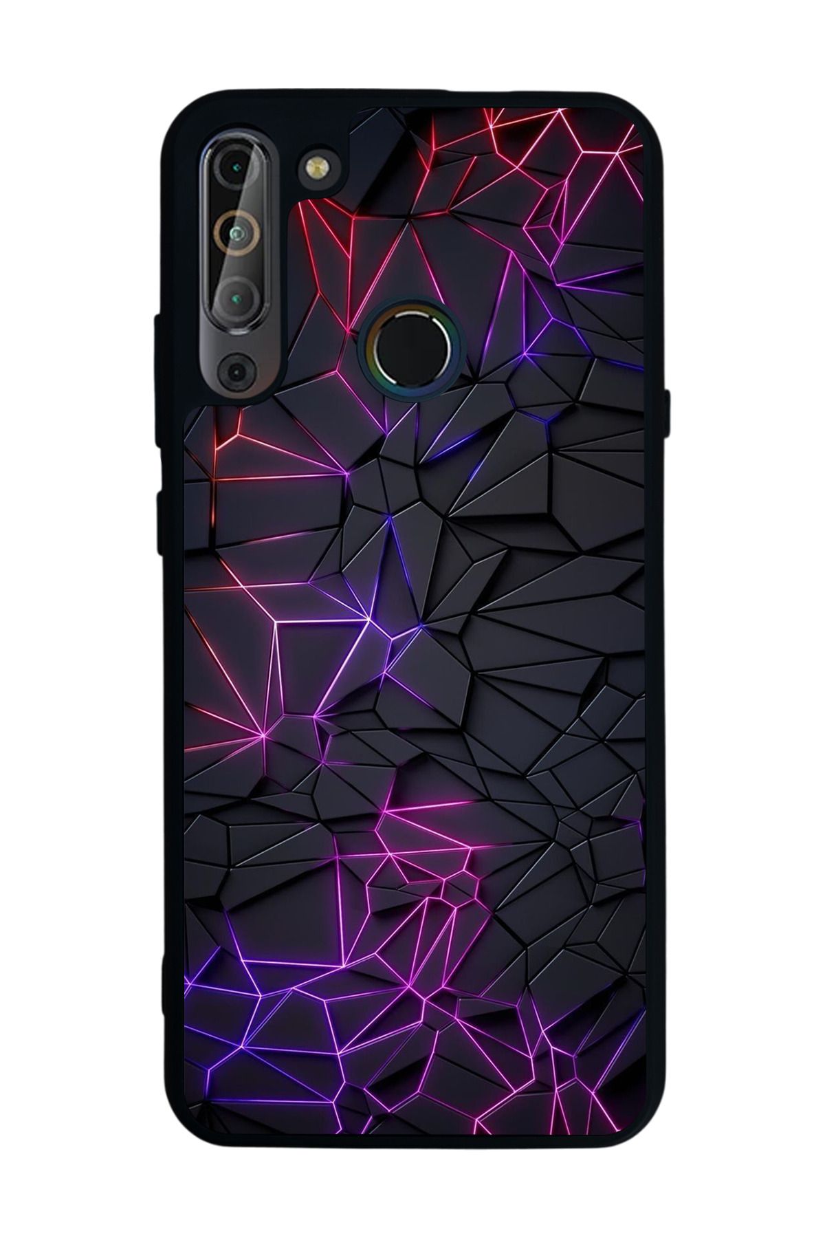 CASPER Via X20 Uyumlu Mat Siyah Kılıf – Yumuşak Silikon, Koruyucu, Şok Emici Kapak