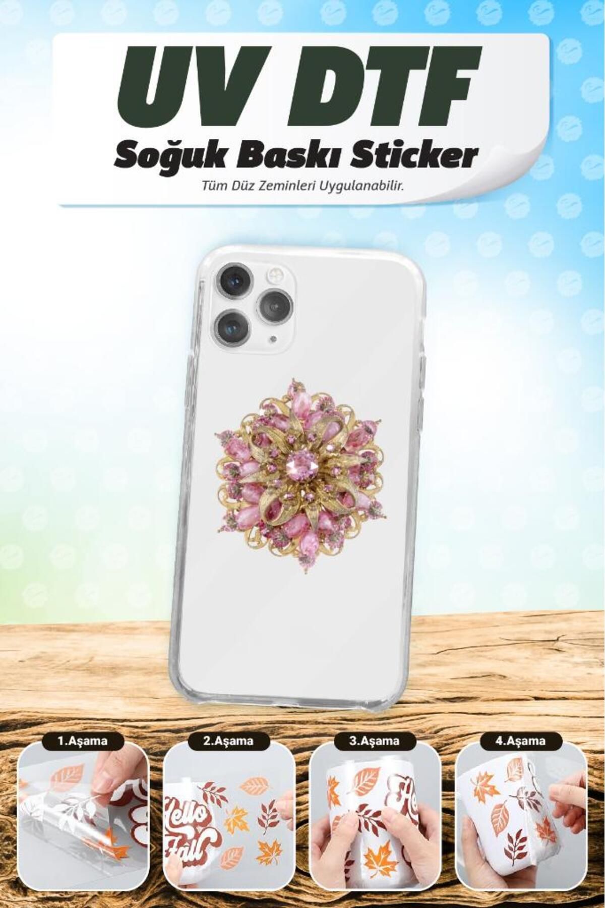 t tuğset etiket Desenli Transfer Etiketi (Laptop Tablet Telefon Bilgisayar Bavul Cam Duvar) Kabartma Sticker Çıkart