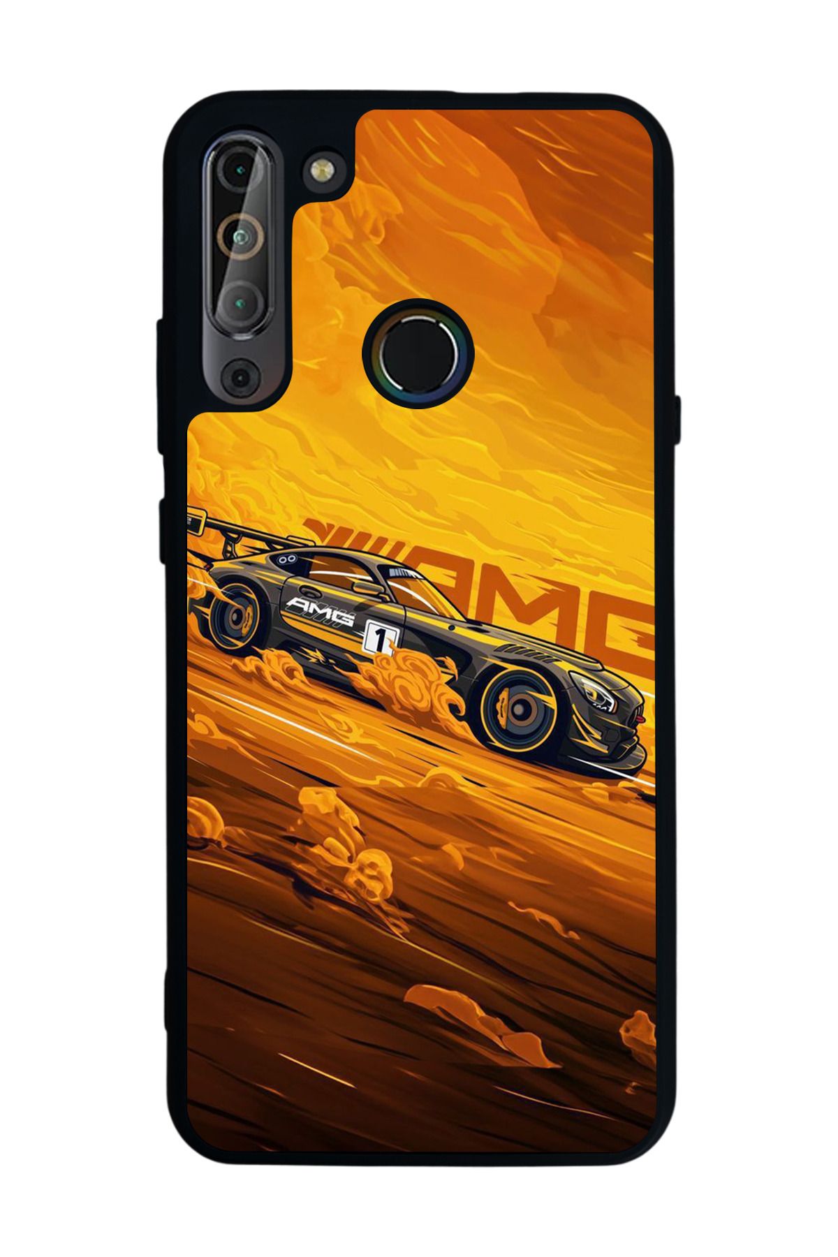 CASPER Via X20 Uyumlu Mat Siyah Kılıf – Yumuşak Silikon, Koruyucu, Şok Emici Kapak