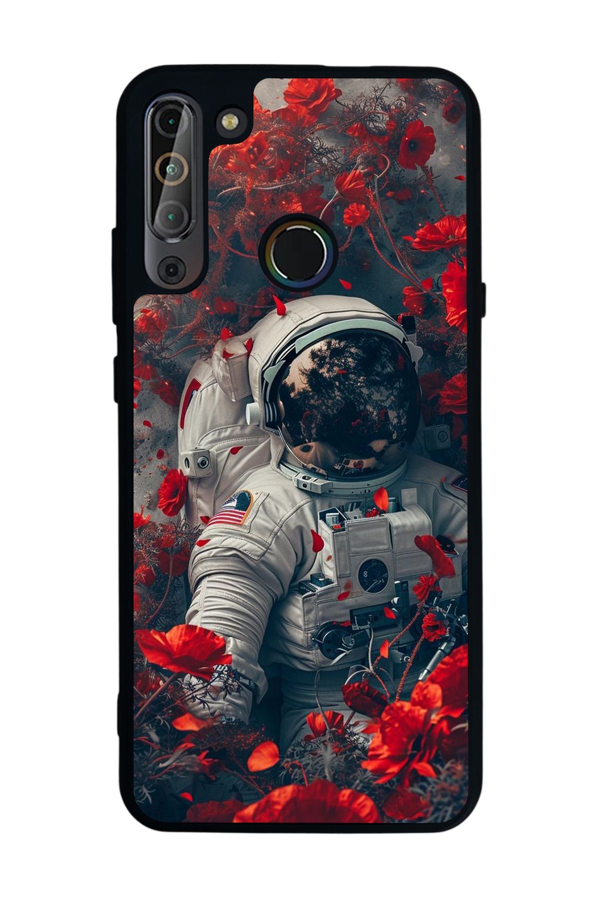 CASPER Via X20 Uyumlu Mat Siyah Kılıf – Yumuşak Silikon, Koruyucu, Şok Emici Kapak