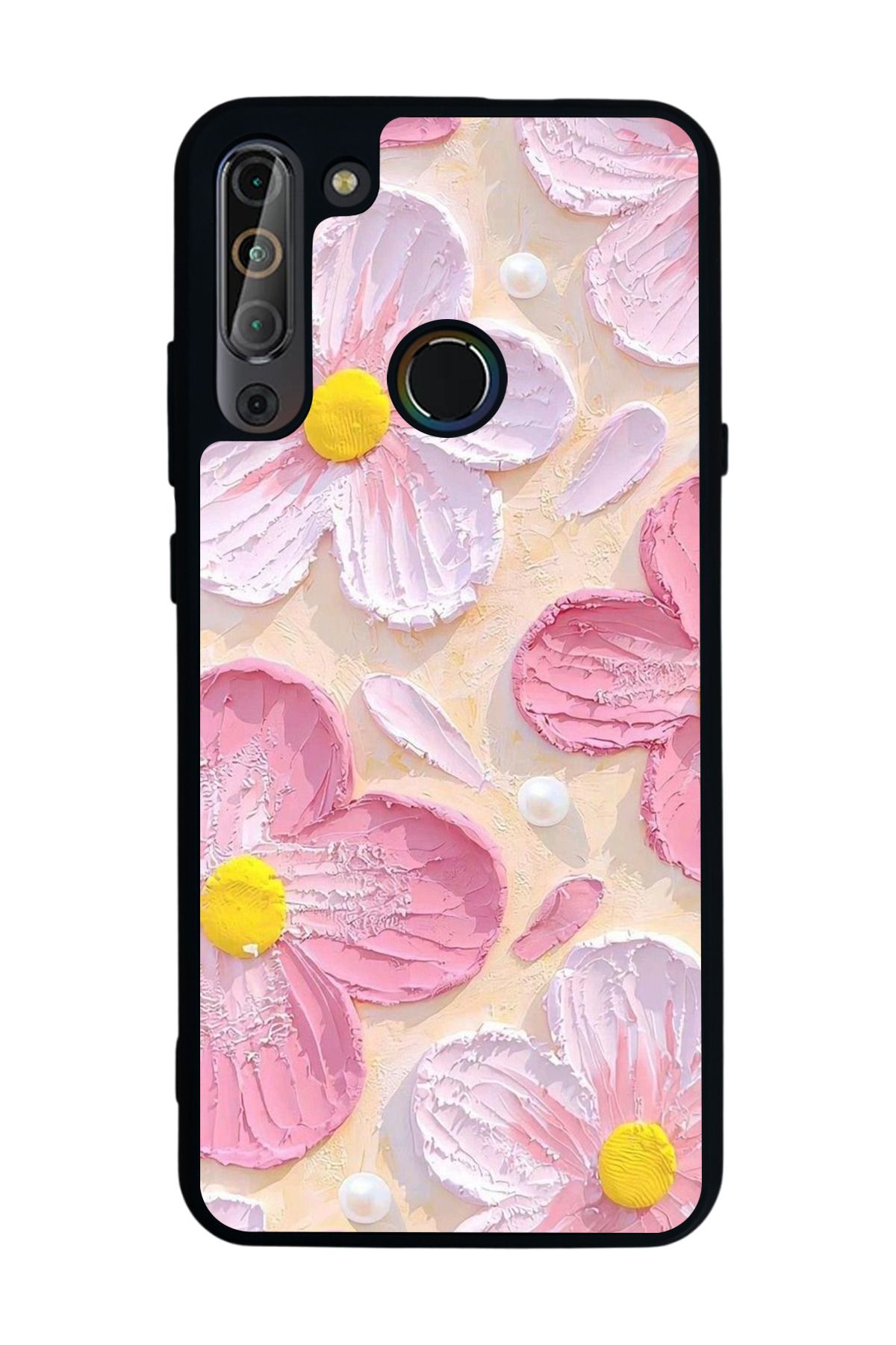 CASPER Via X20 Uyumlu Mat Siyah Kılıf – Yumuşak Silikon, Koruyucu, Şok Emici Kapak