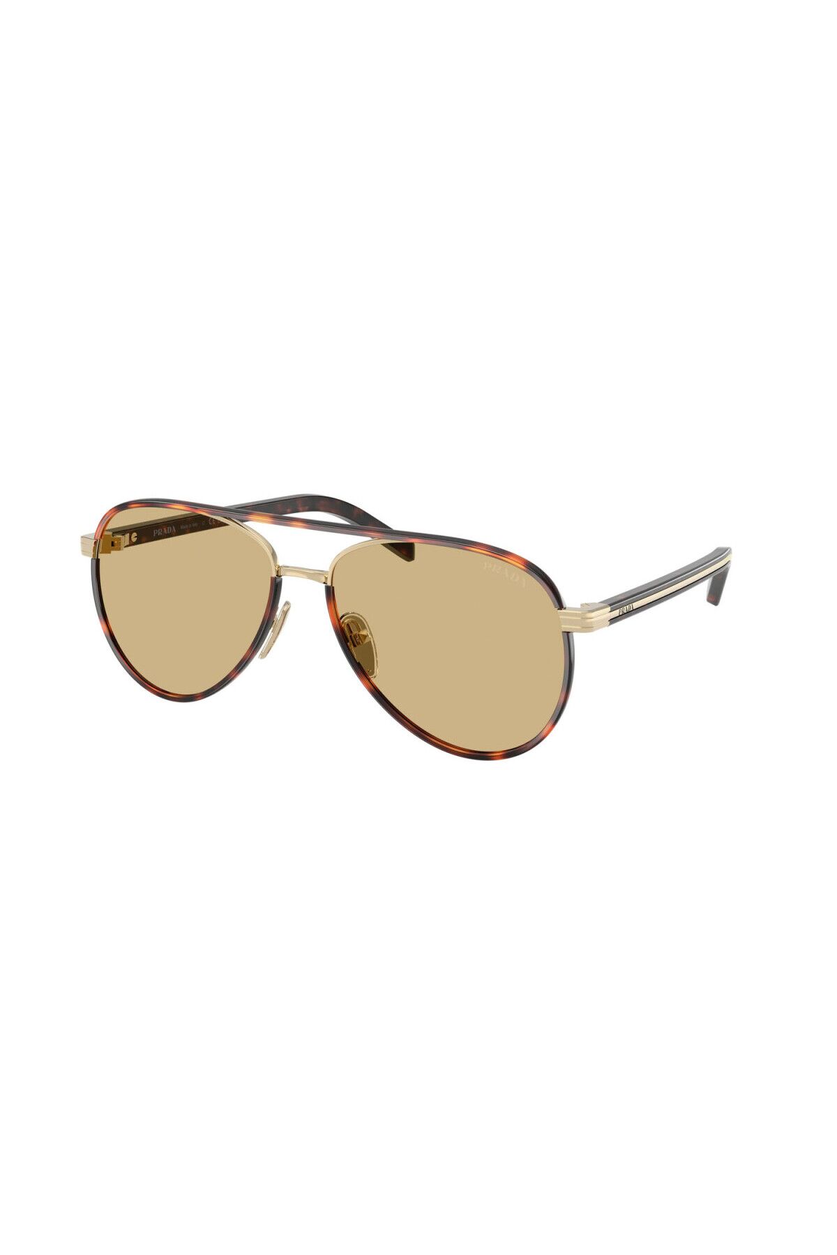 Prada PR B57S 21E10R Unisex Pilot Güneş Gözlüğü Damla Güneş Gözlüğü