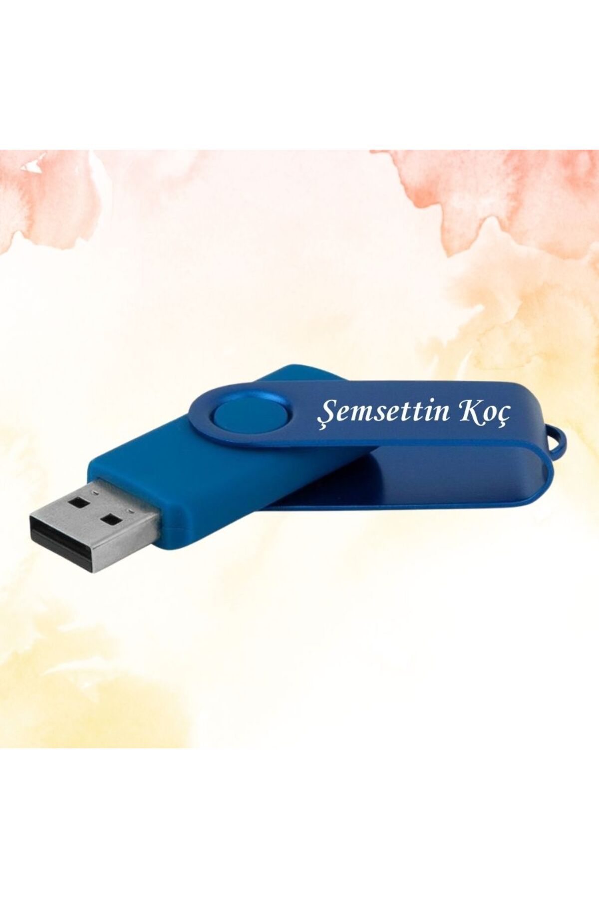 HediyesiBizden KİŞİYE ÖZEL İSİM BASKKILI PLASTİK KUTULU USB BELLEK 3.0